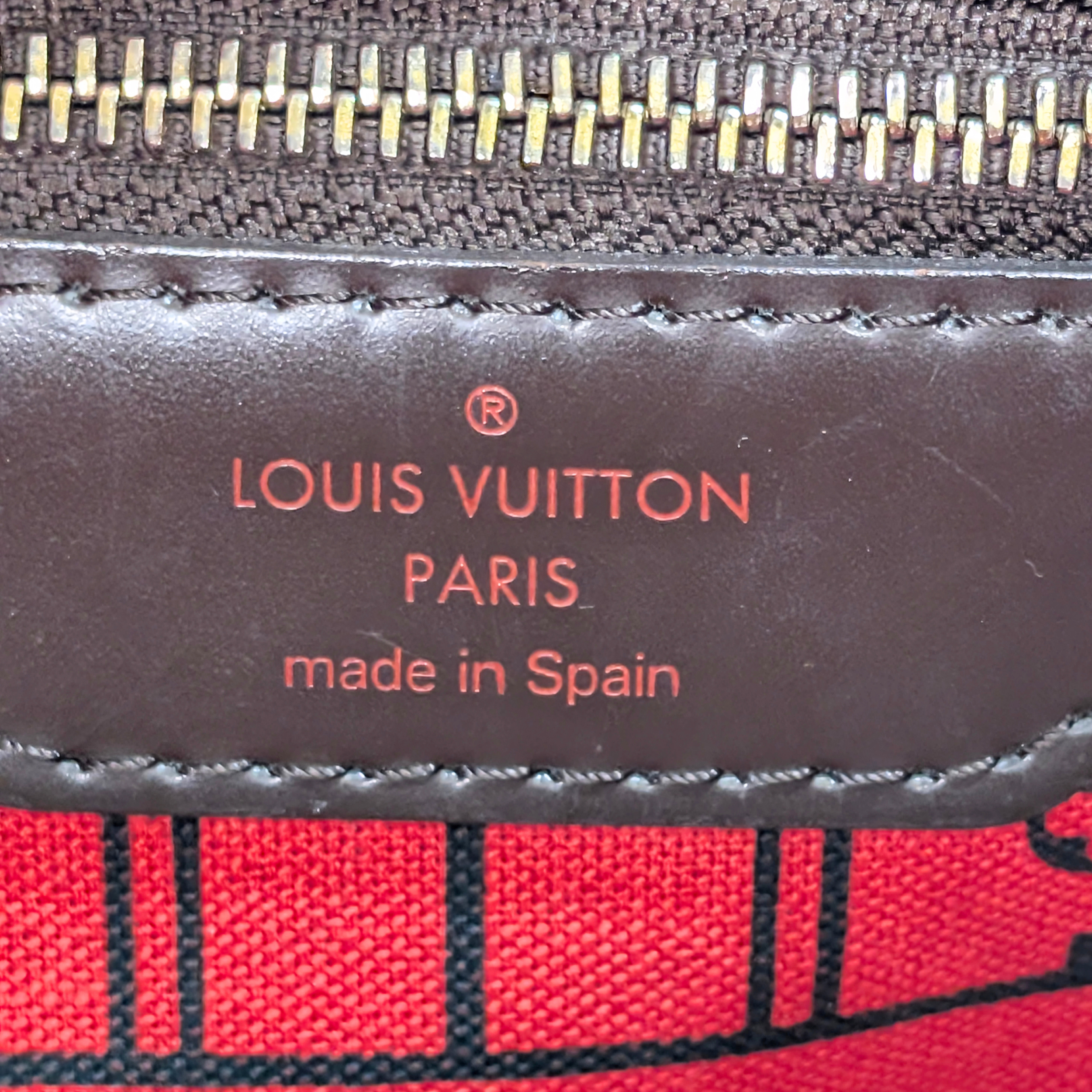 Louis Vuitton Neverfull MM Damier Ebene