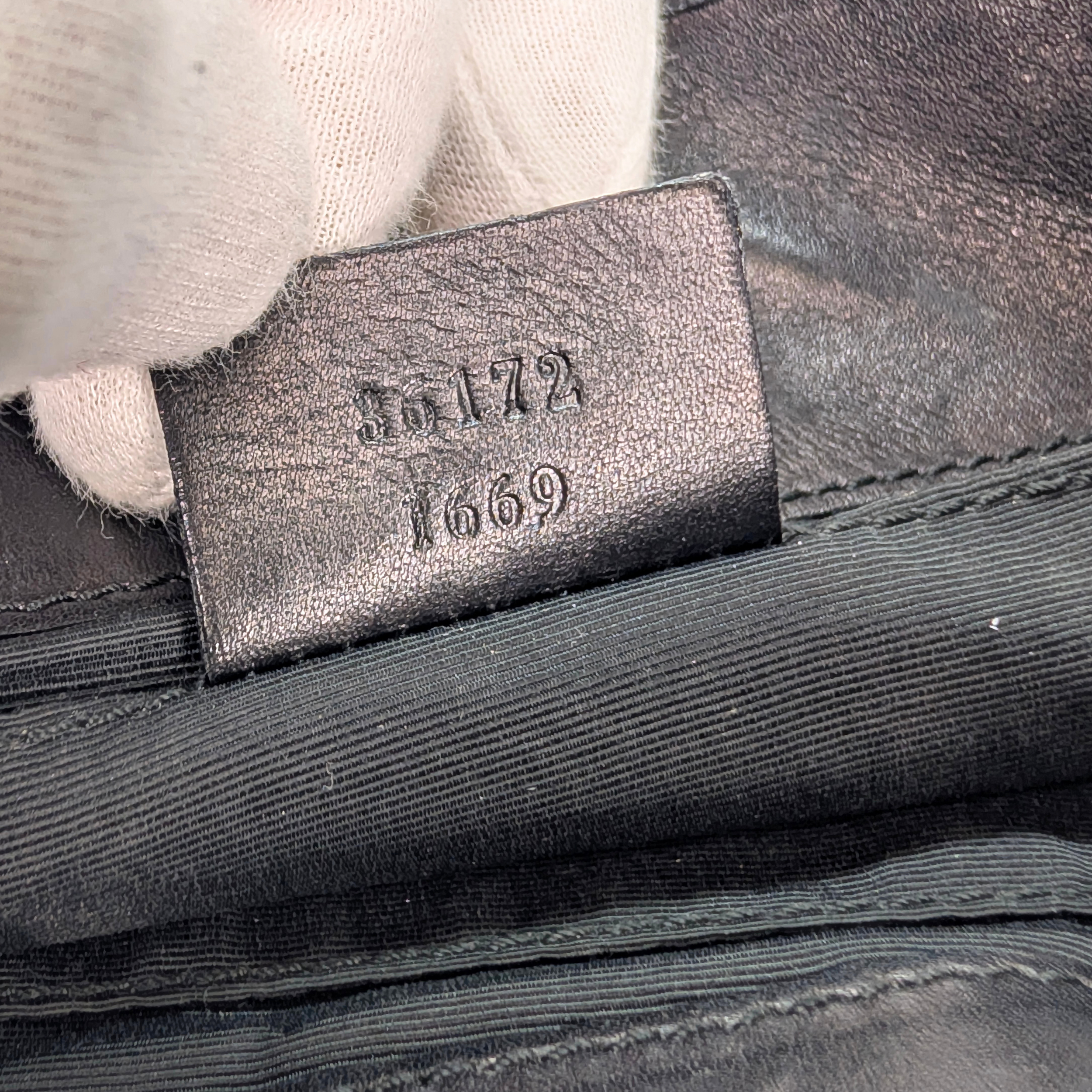 Gucci GG 牛仔布小号单肩托特包