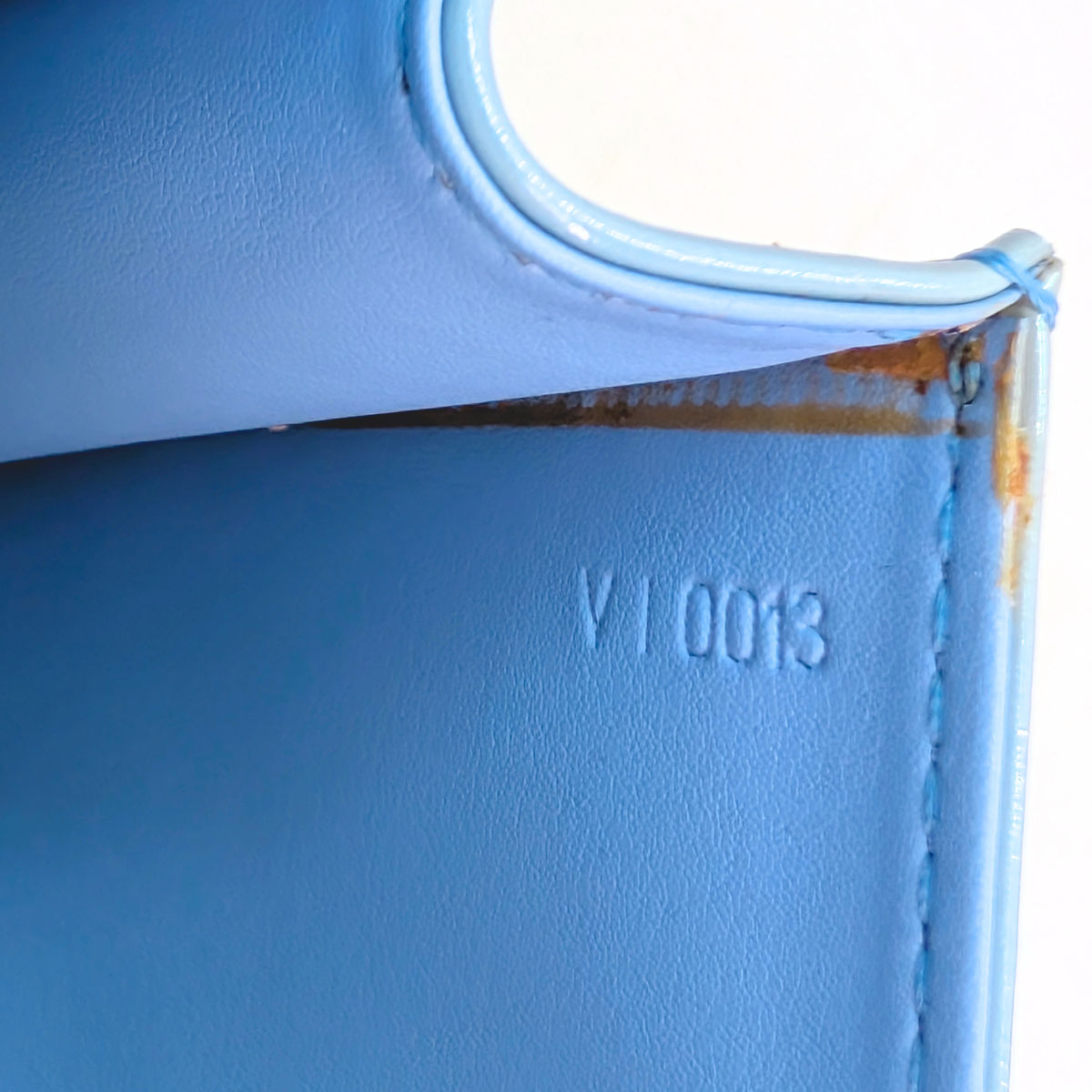 Louis Vuitton Vernis Spring Street Bag Blue