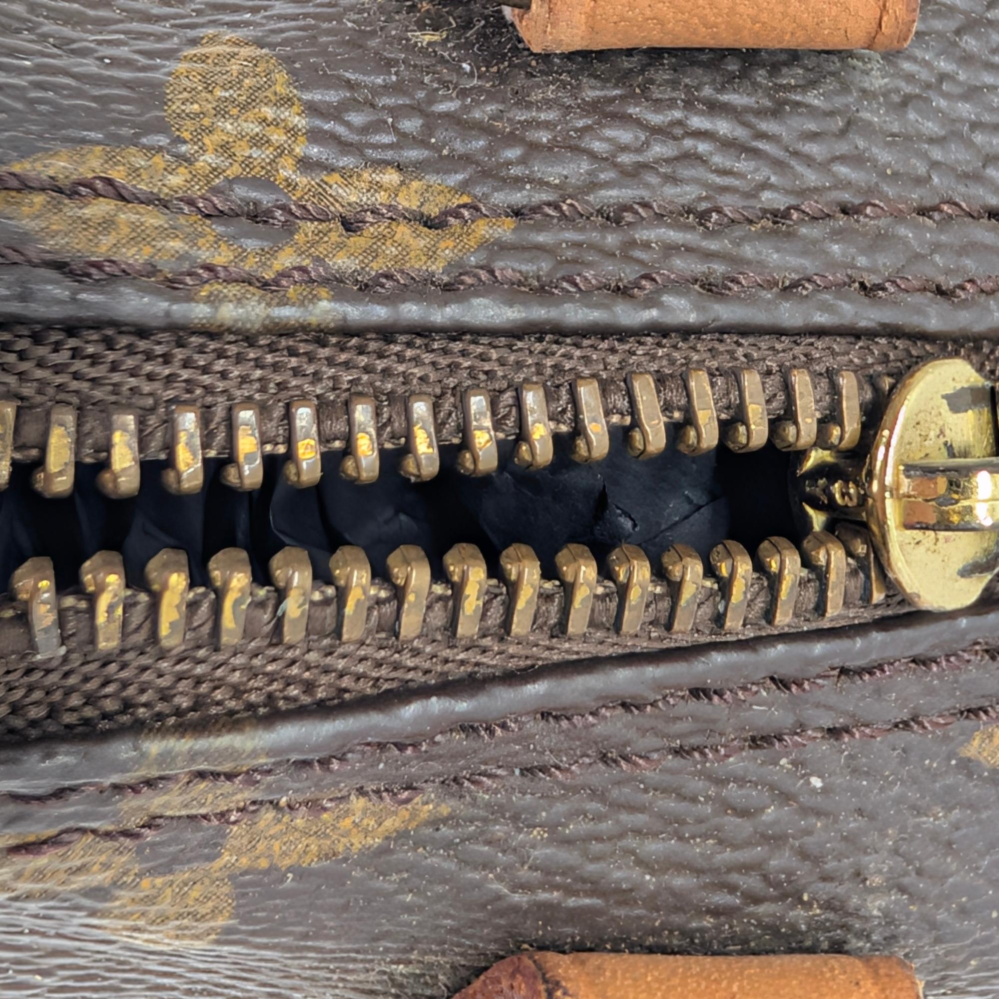 路易威登 Nano Speedy Monogram 手袋 棕色