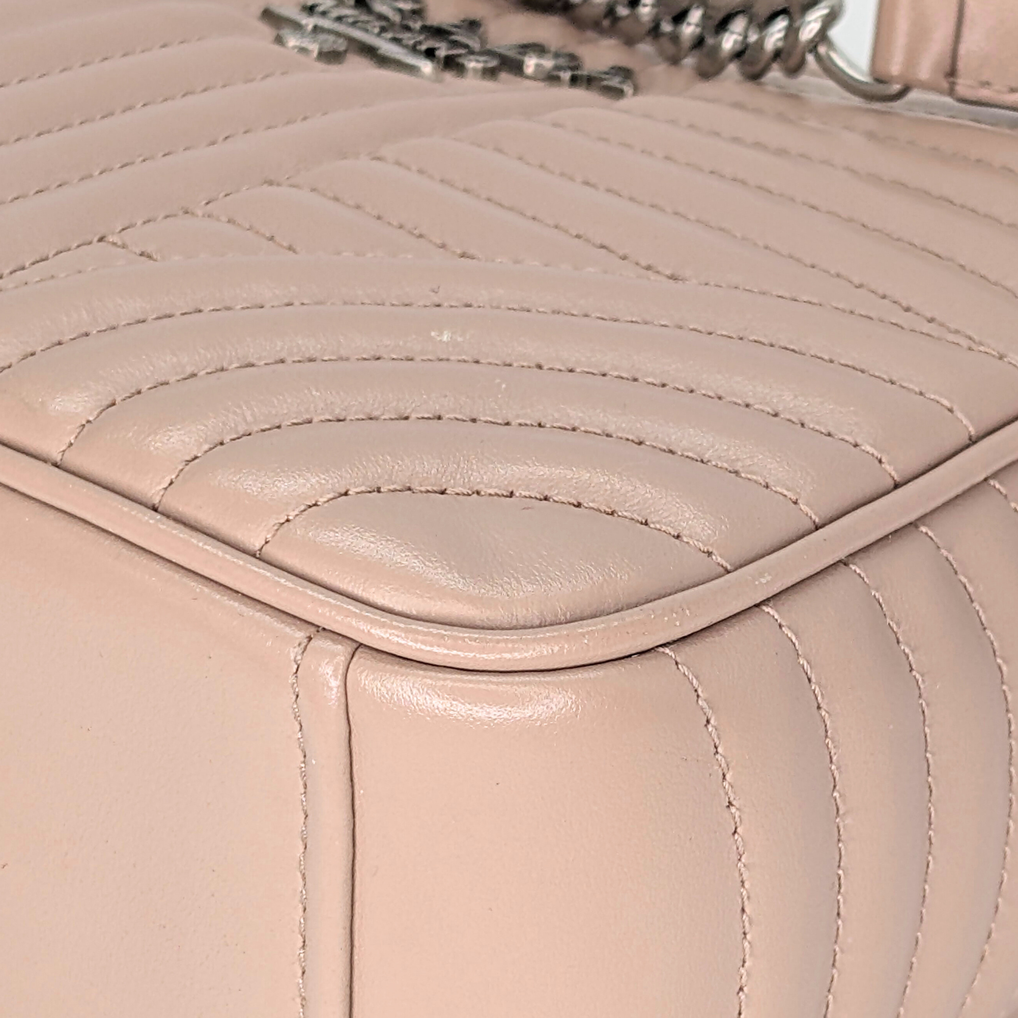 Prada Diagramme Camera Bag Leather Beige