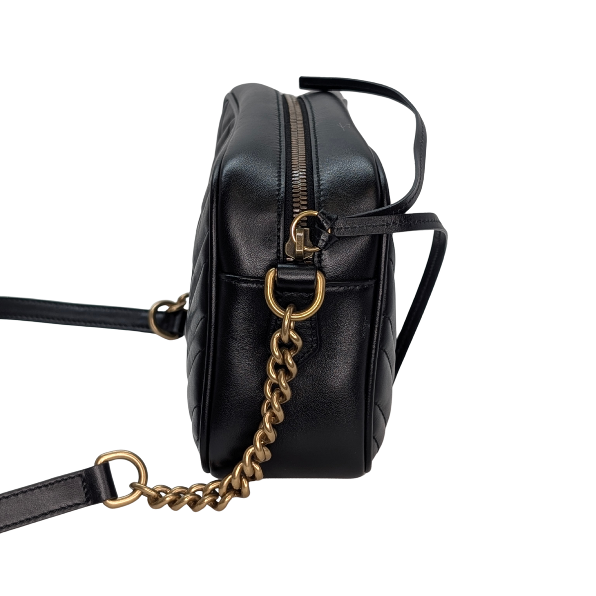Gucci GG Marmont Small Shoulder Bag Black