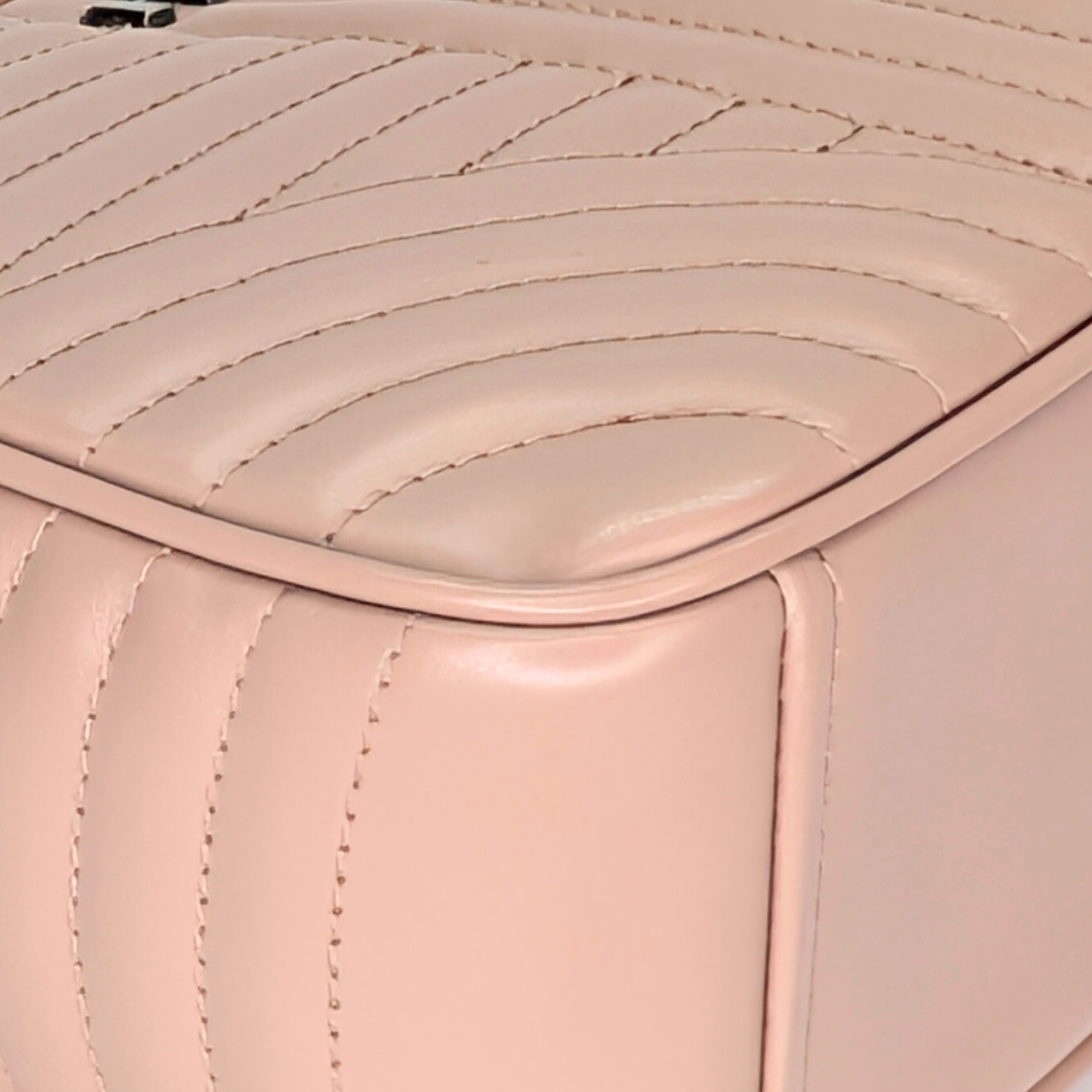 Prada Diagramme Camera Bag Leather Beige