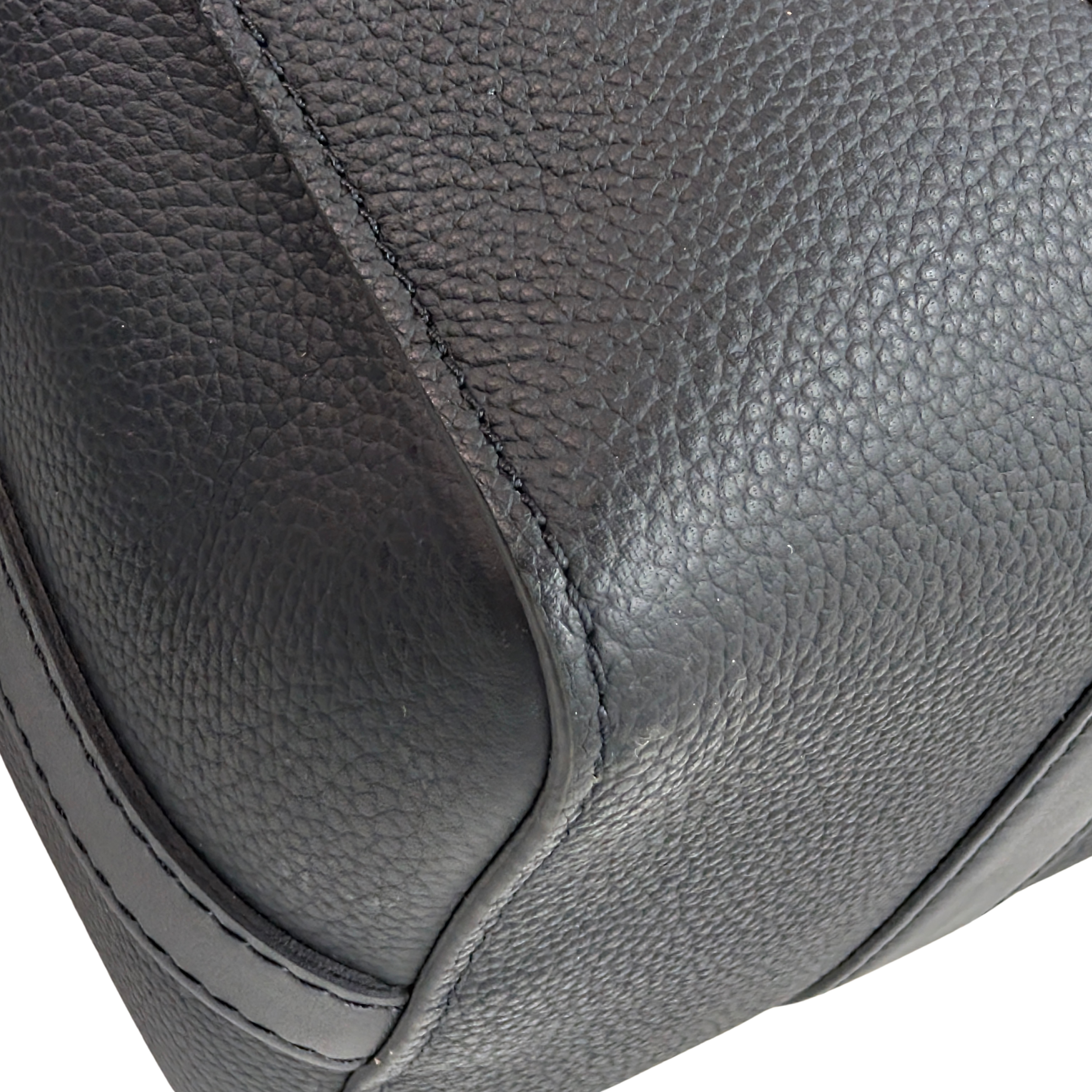 路易威登 Aerogram City Keepall 粒面皮革 黑色