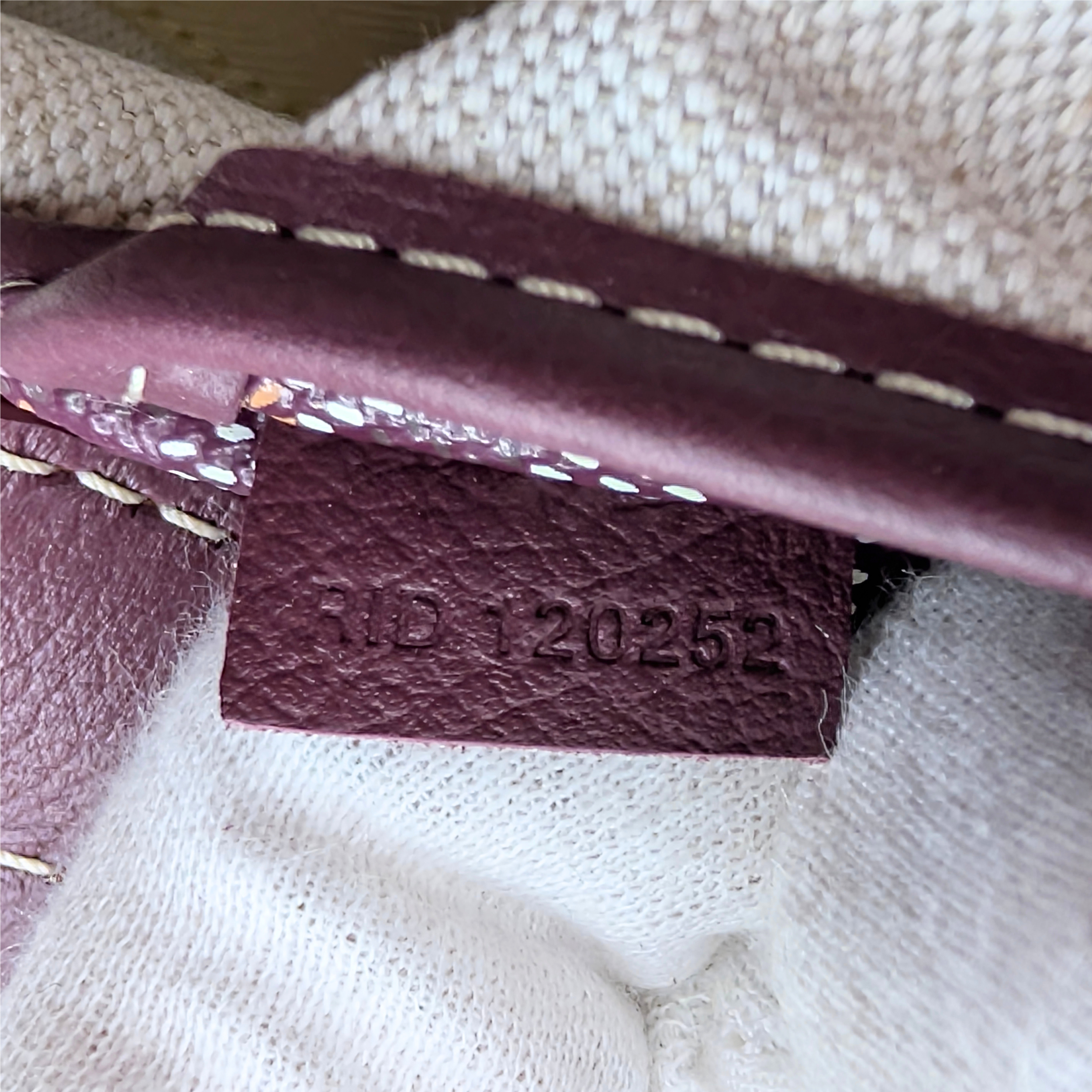 Goyard Goyardine Rouette PM 单肩包 酒红色