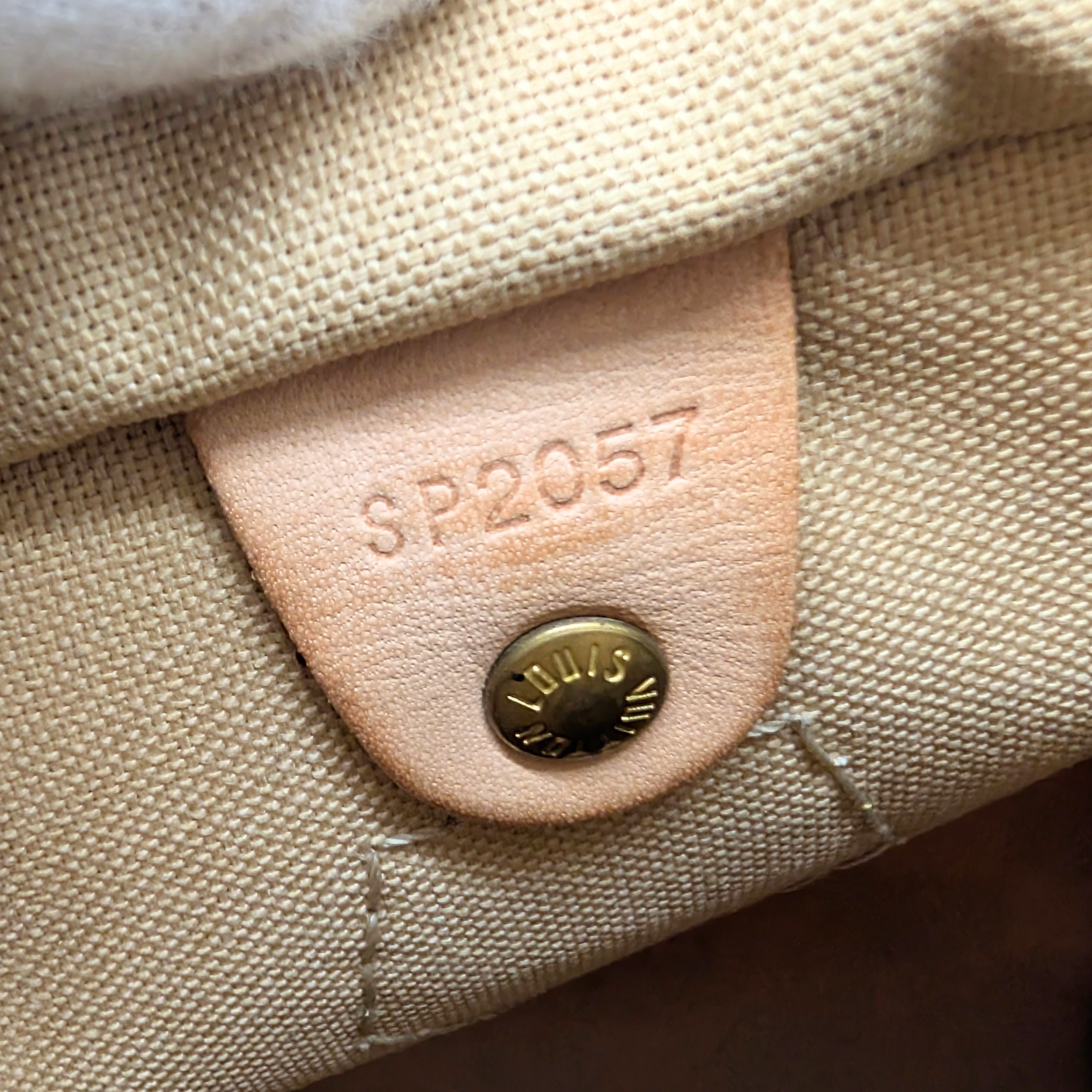 路易威登 Speedy 25 Damier Azur 手袋