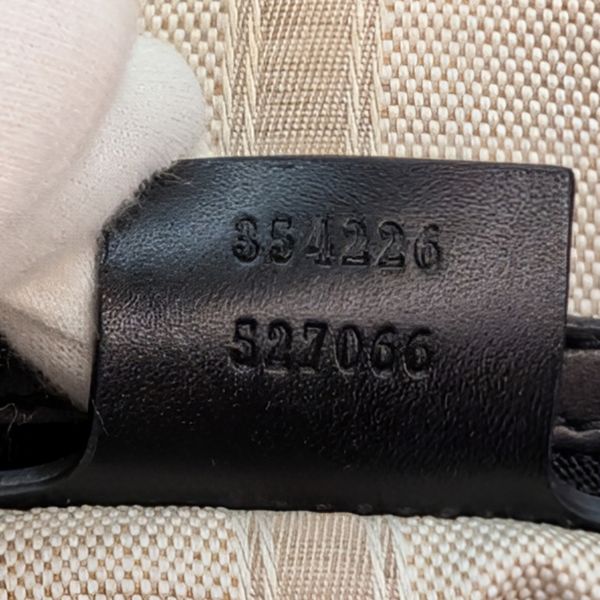 Gucci Diamante Leather Boston Bag Black