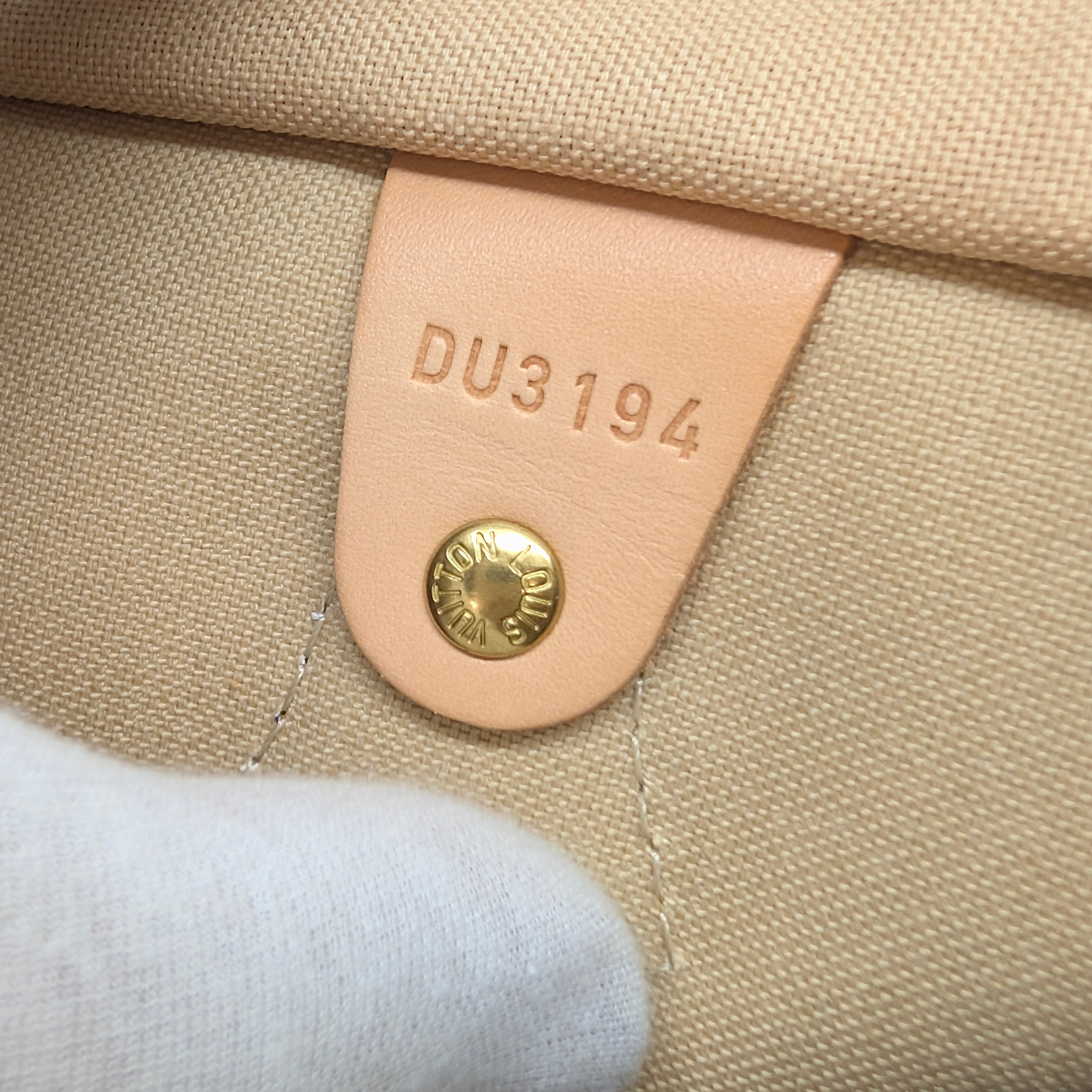 Louis Vuitton Speedy 30 Bandoulière Azur Damier Bag