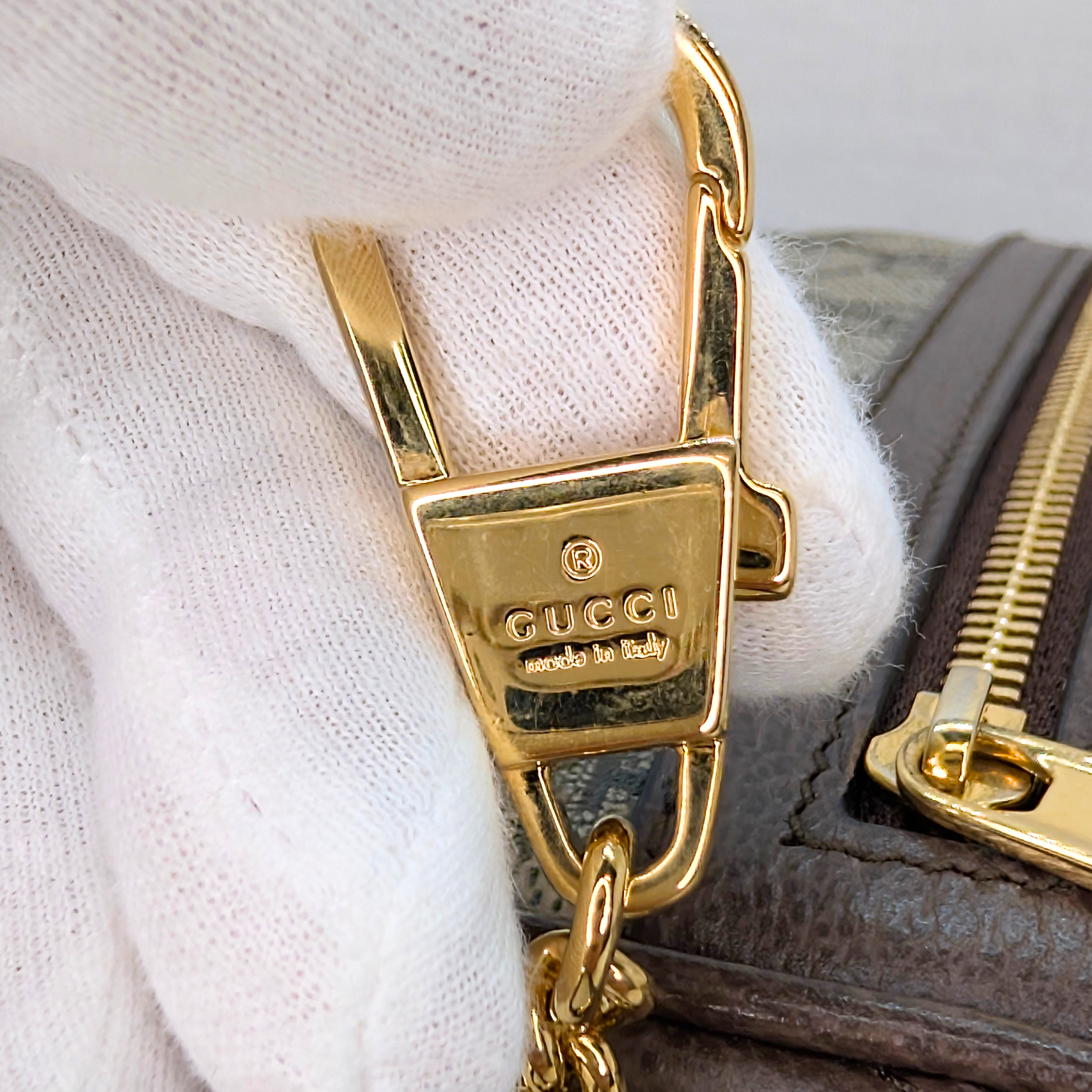 Gucci Ophidia GG Supreme 迷你单肩包