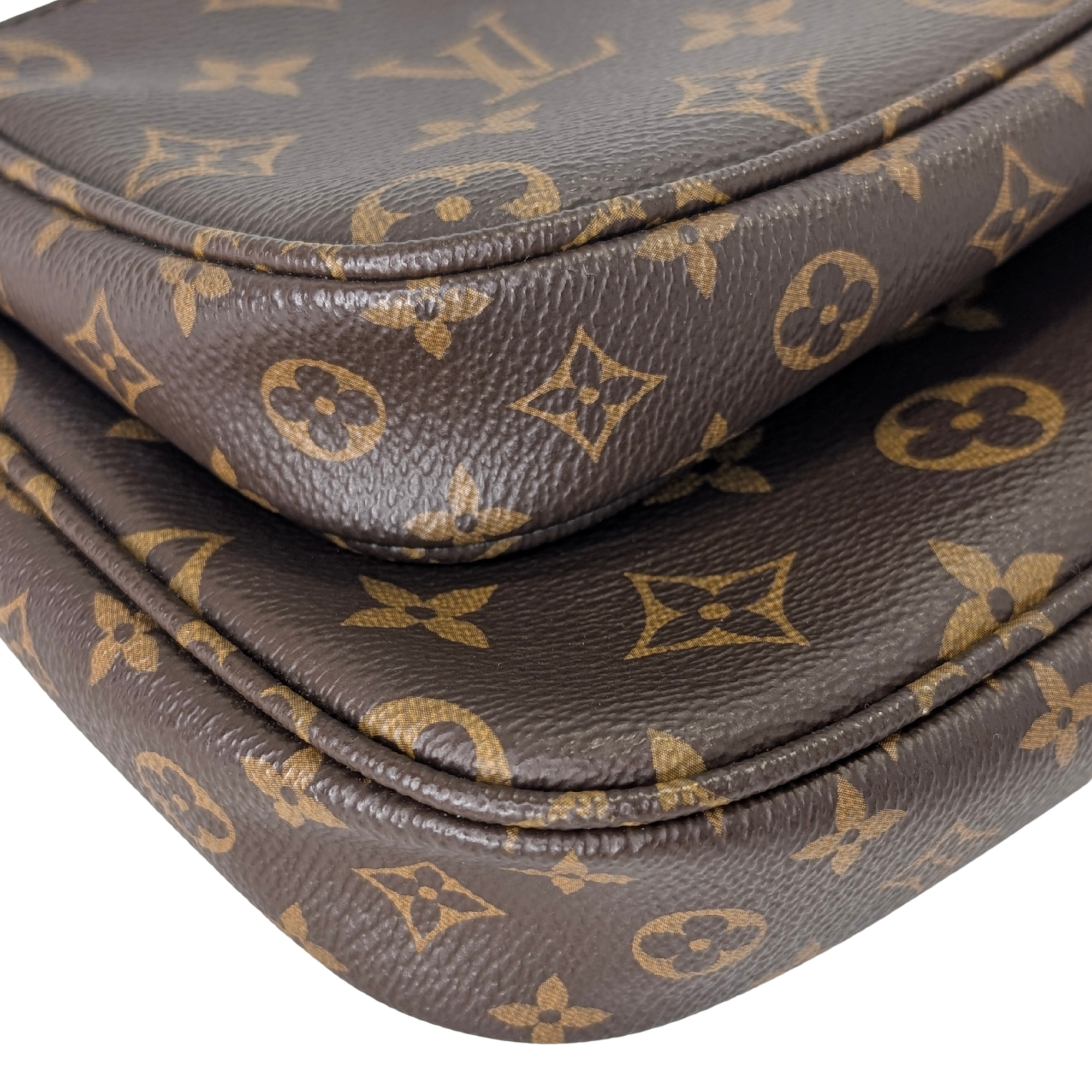 Louis Vuitton Monogram Multi Pochette Accessoires Brown