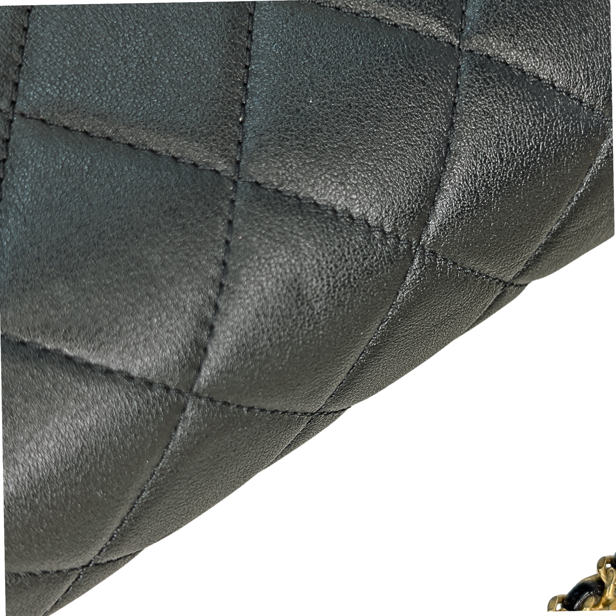 Chanel Mini Flap Bag Calfskin Black