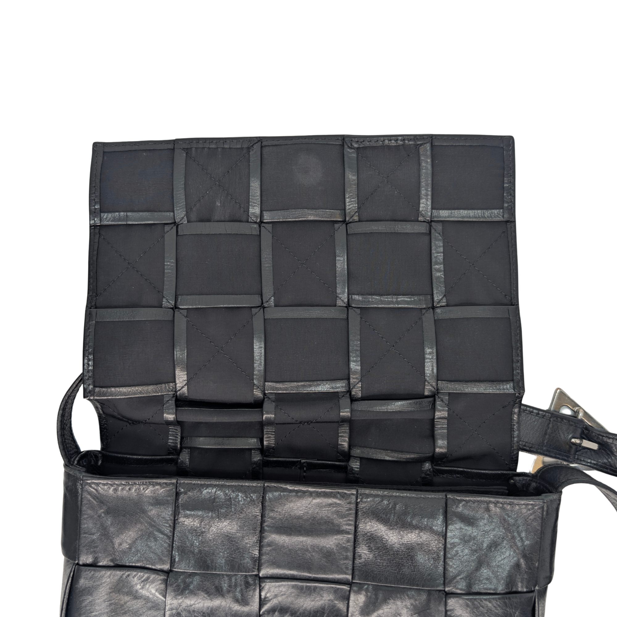 Bottega Veneta Intrecciato Cassette 包 黑色