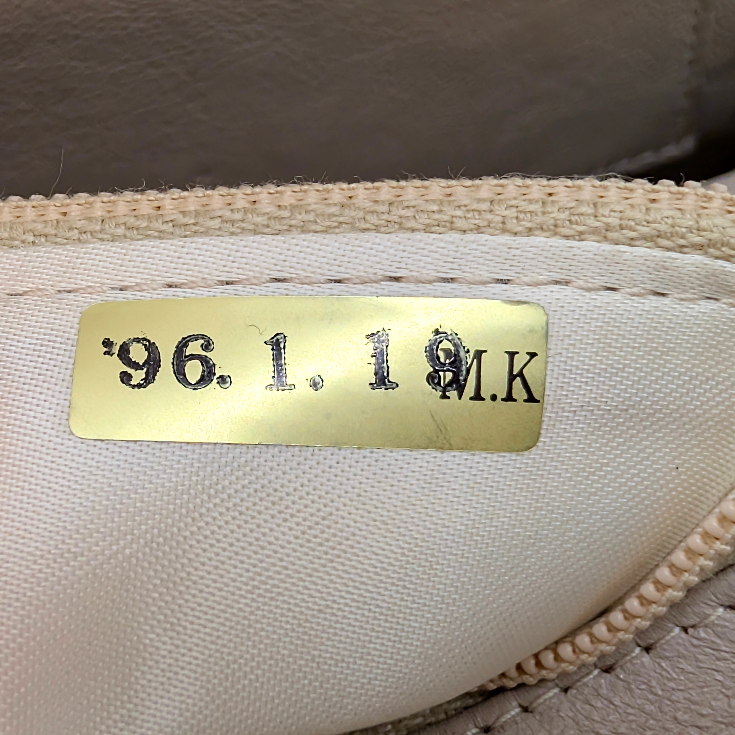 Chanel Vintage Kiss Lock Bag Baby Blue