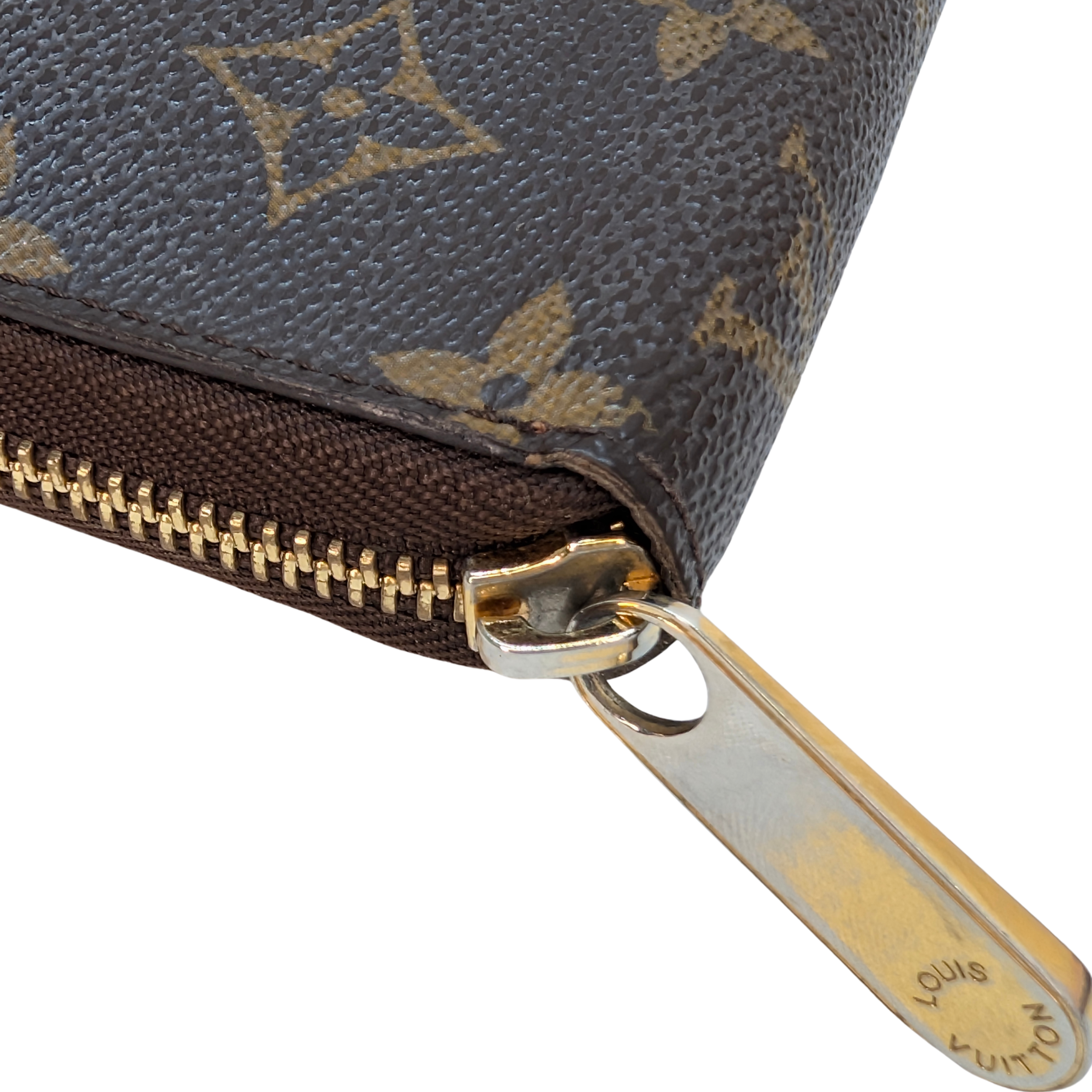 路易威登Monogram帆布拉链长款钱夹