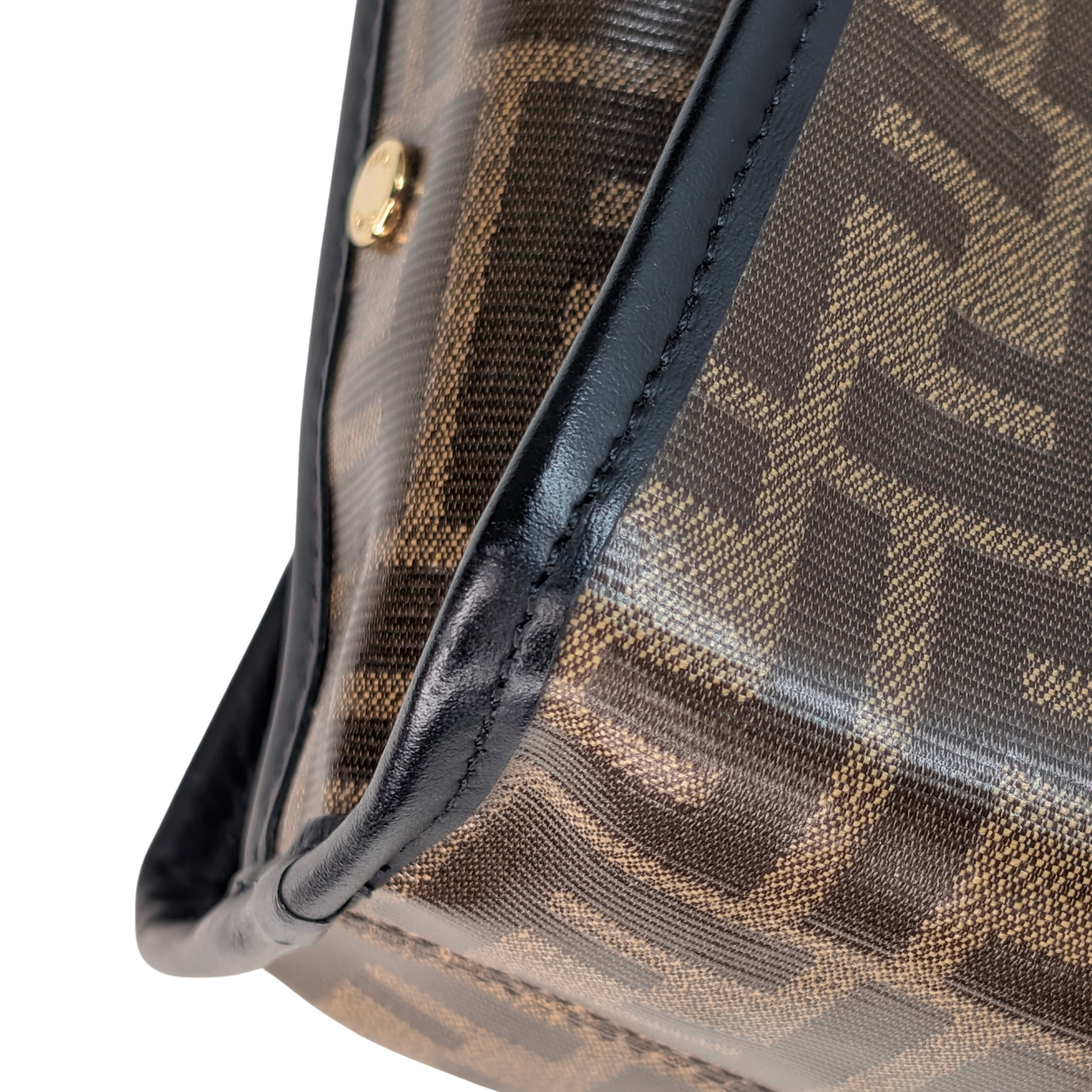 Fendi Peekaboo ISeeU Petite Mini Selleria Bag Silver Metallic