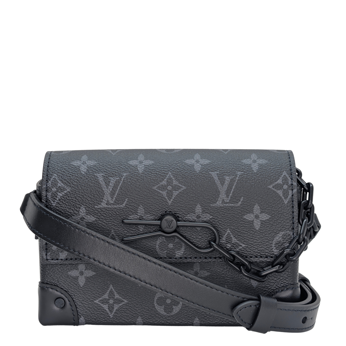 路易威登Monogram Eclipse Steamer穿戴式钱夹