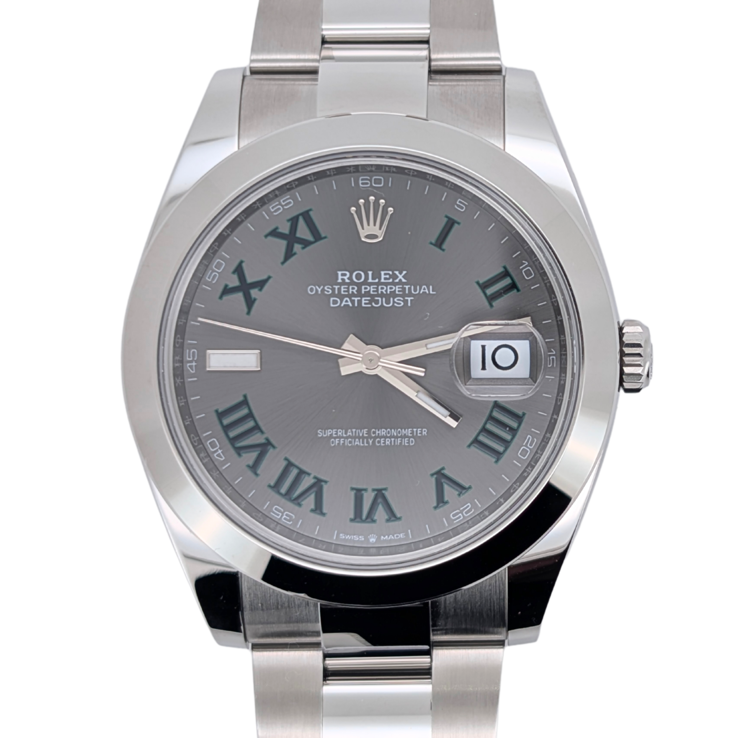 Rolex 劳力士 Datejust 日志型 41 腕表 126300 · 温布尔登盘 · 2025年