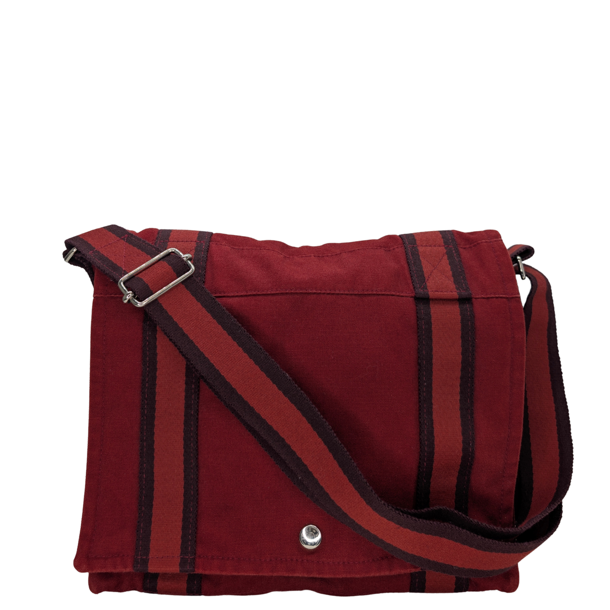 Hermes Fourre-toute Bassas Shoulder Bag Red