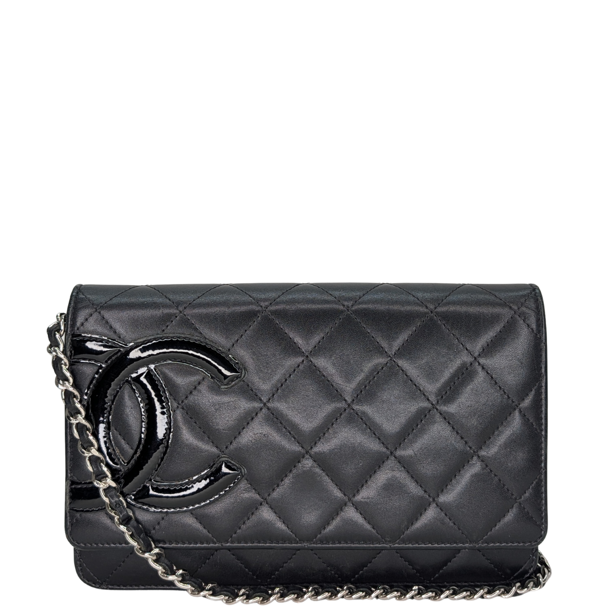 Chanel Wallet on Chain WOC Cambon Black