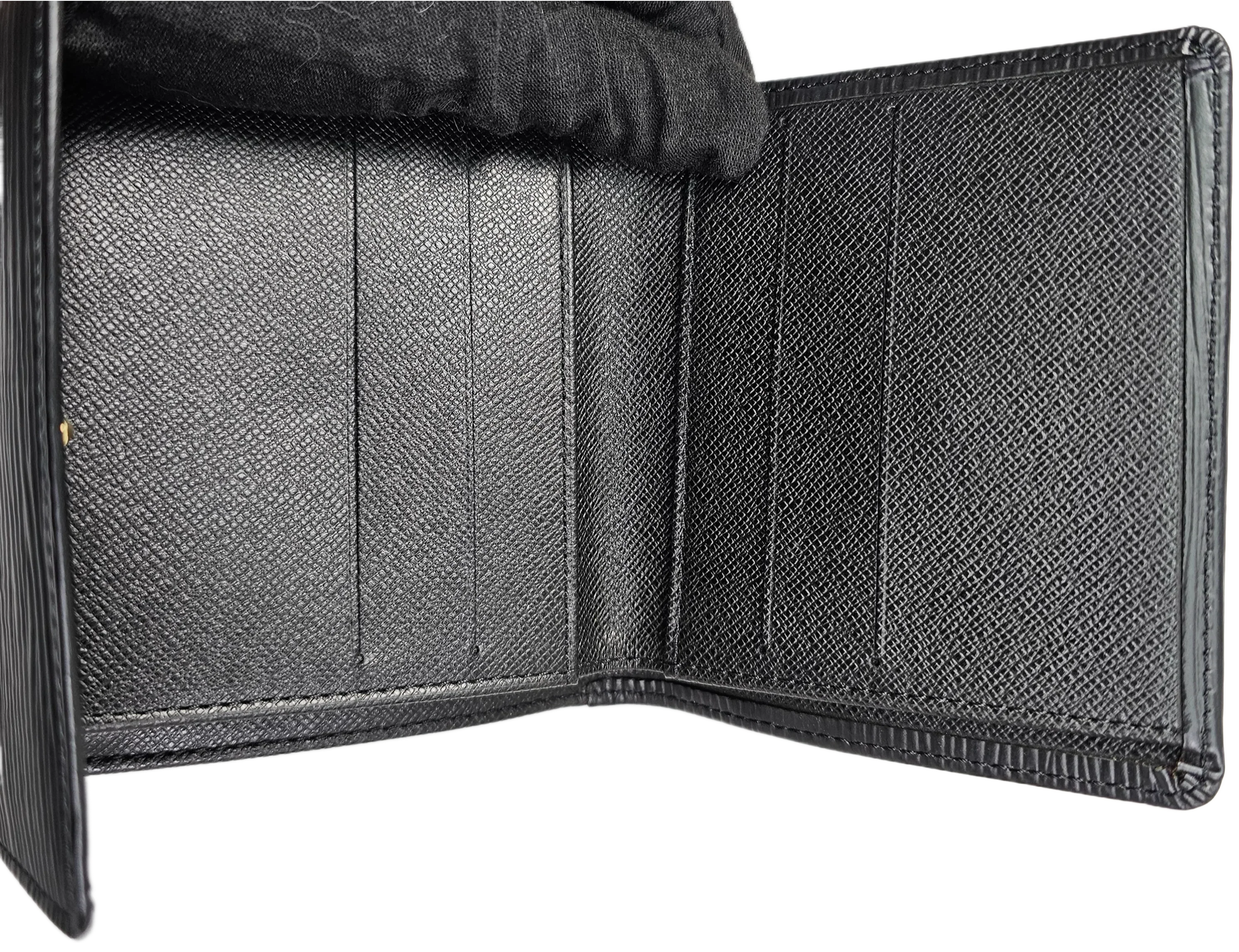 Louis Vuitton Epi Black Wallet - Lost Designer