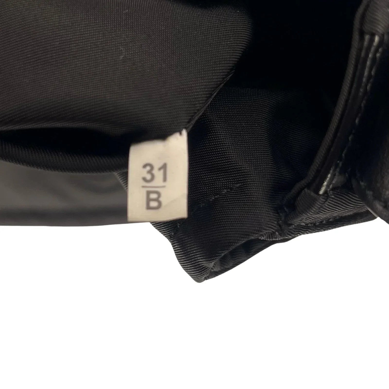 Prada Nylon Crossbody Bag with Flap Closure – Black - Lost Designer