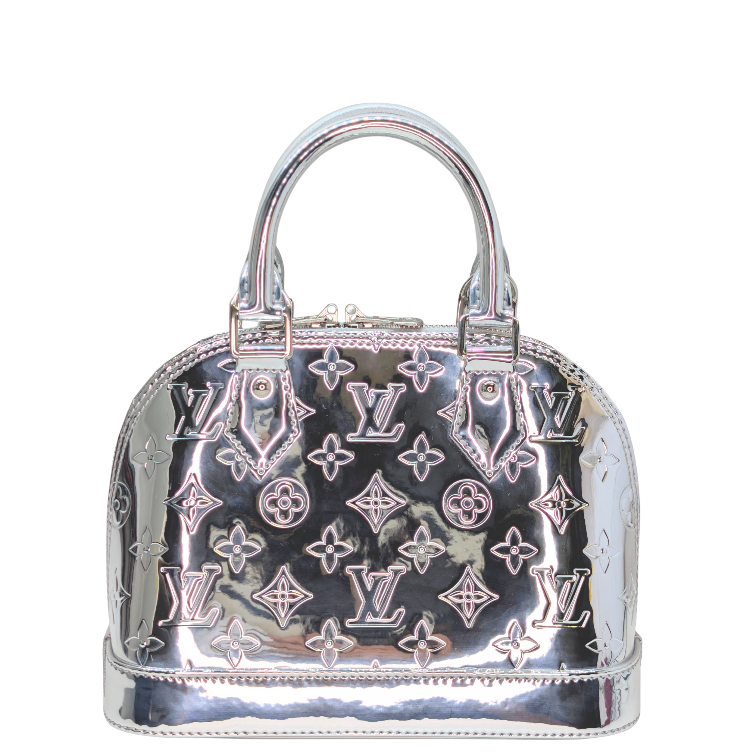 路易威登 Monogram Miroir Alma BB 银色滑雪系列