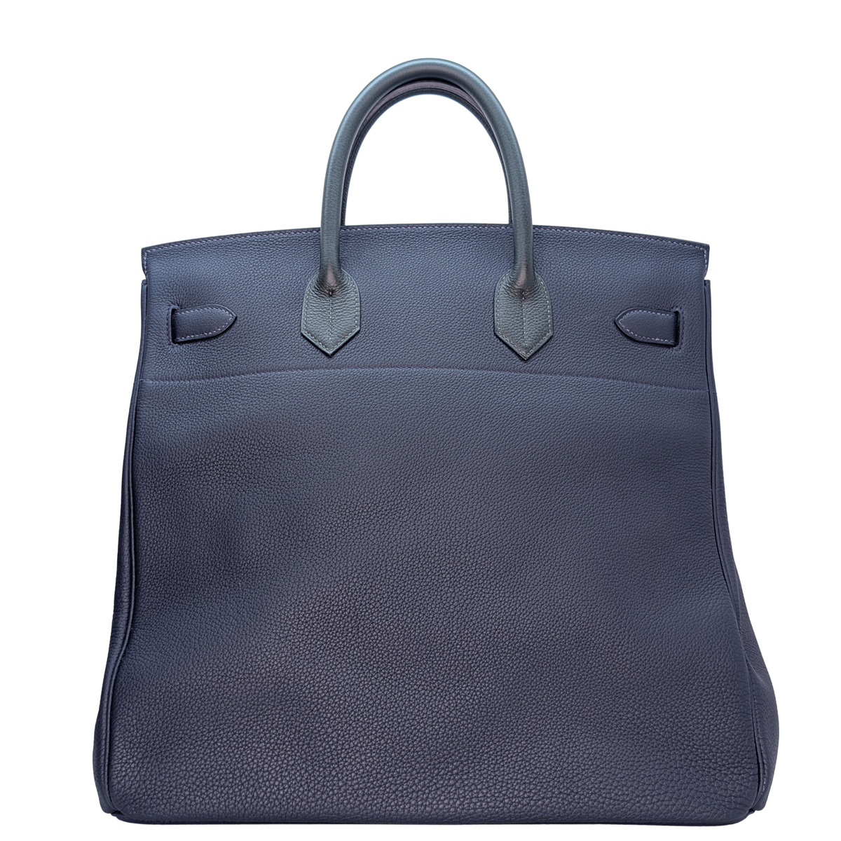 Hermes Hac Birkin 40 Togo SHW Stamp B Bleu Nuit