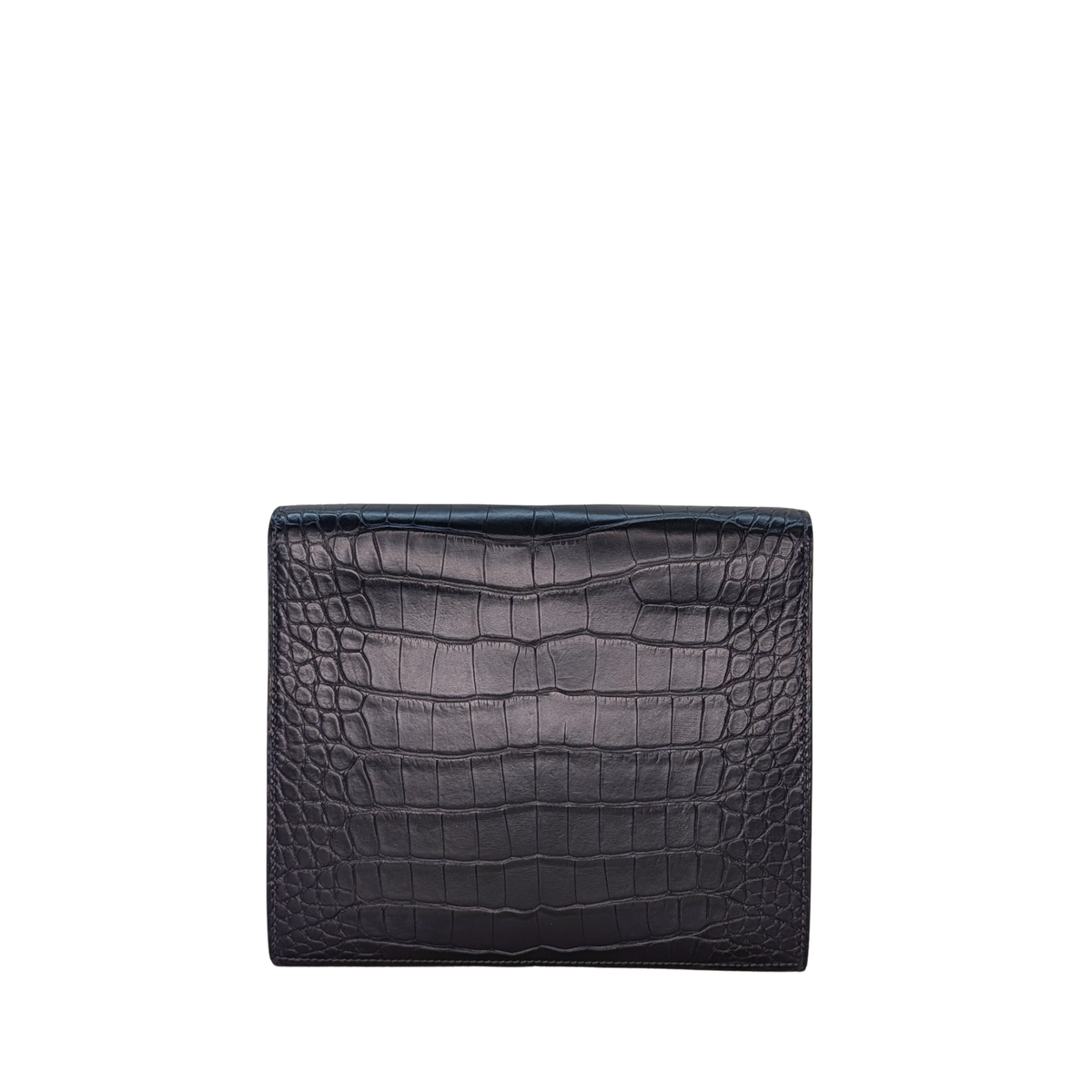 Hermes Cinhetic To Go Alligator Bleu Marine GHW Stamp Z