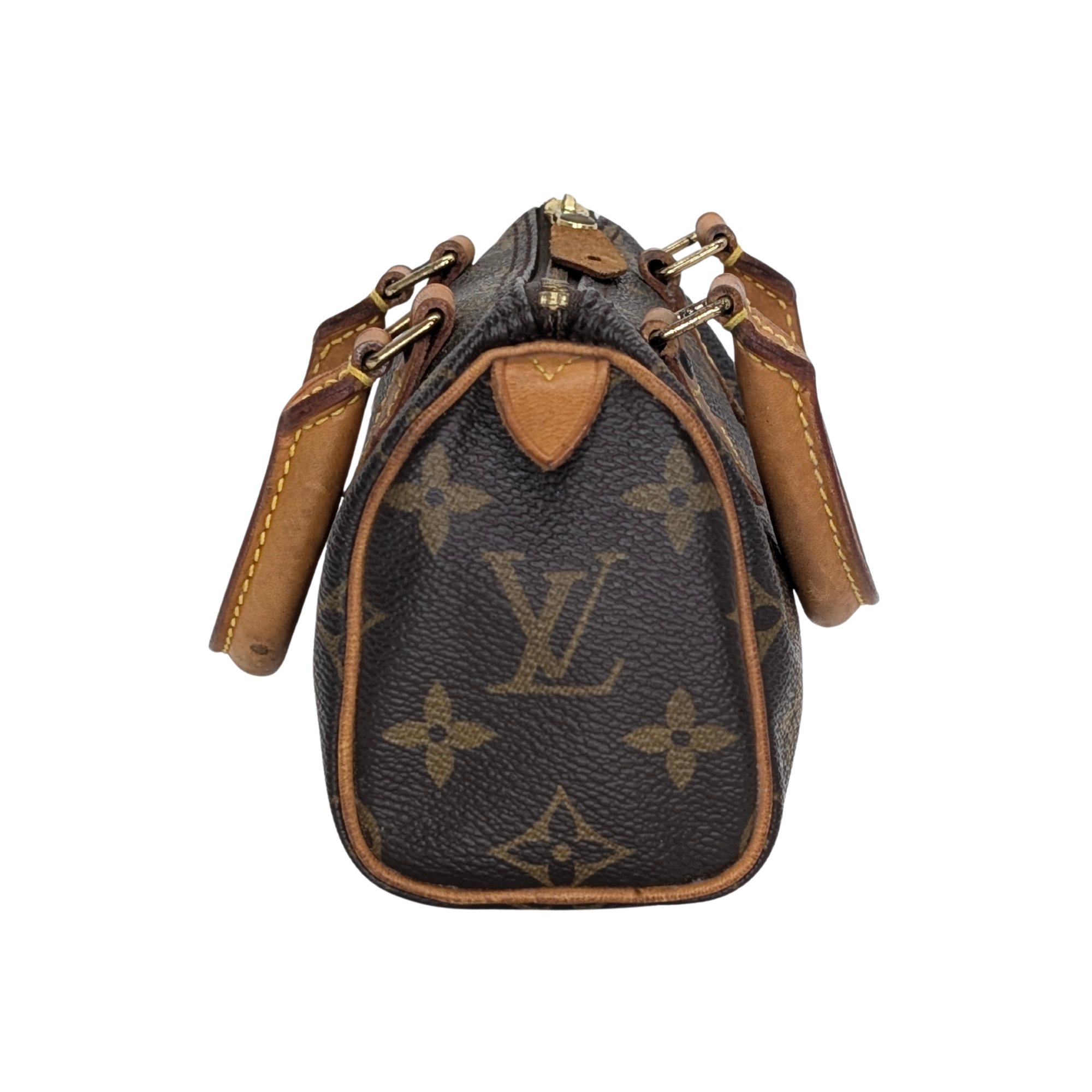 路易威登 Nano Speedy Monogram 手袋 棕色