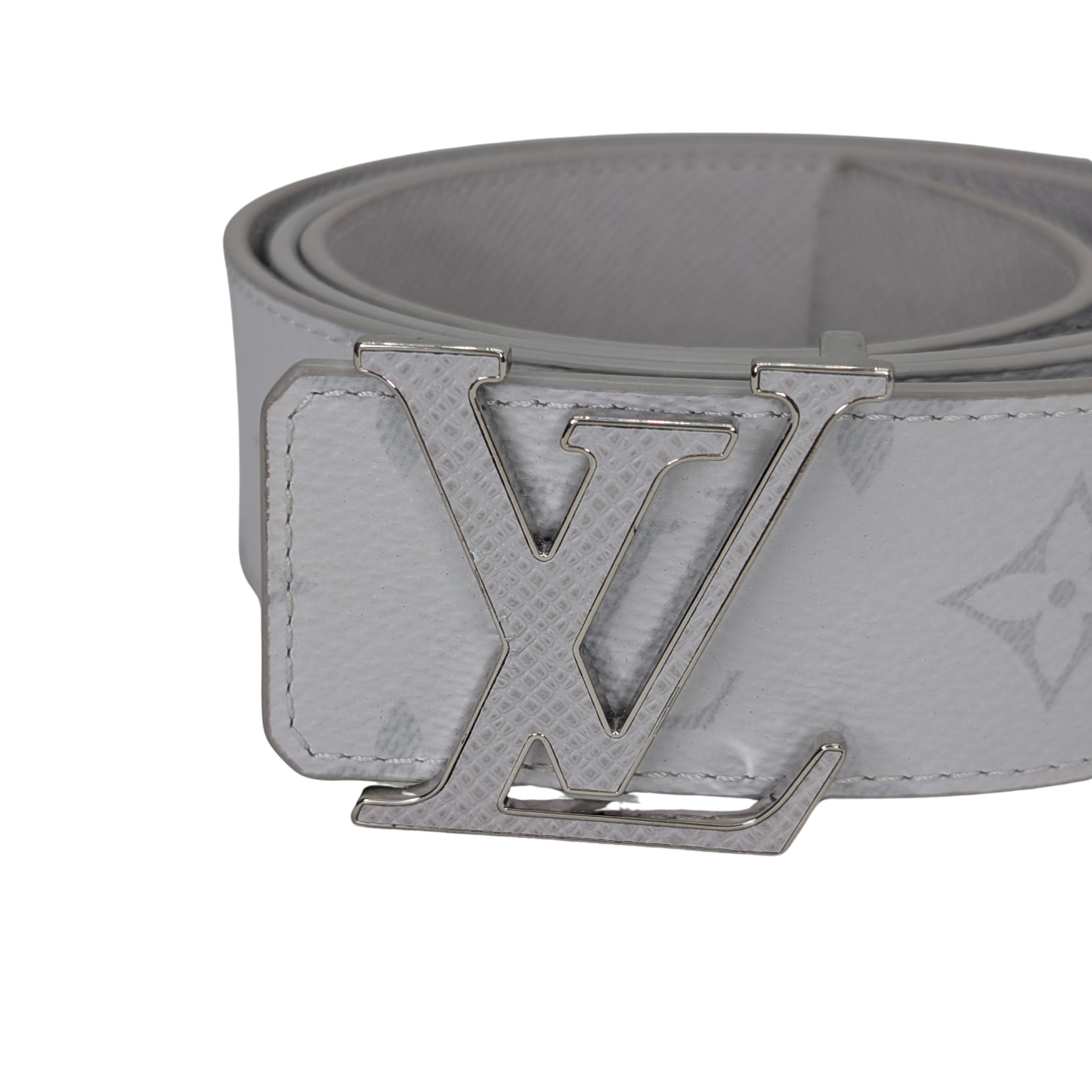 路易威登LV Initiales白色Monogram 40毫米双面腰带