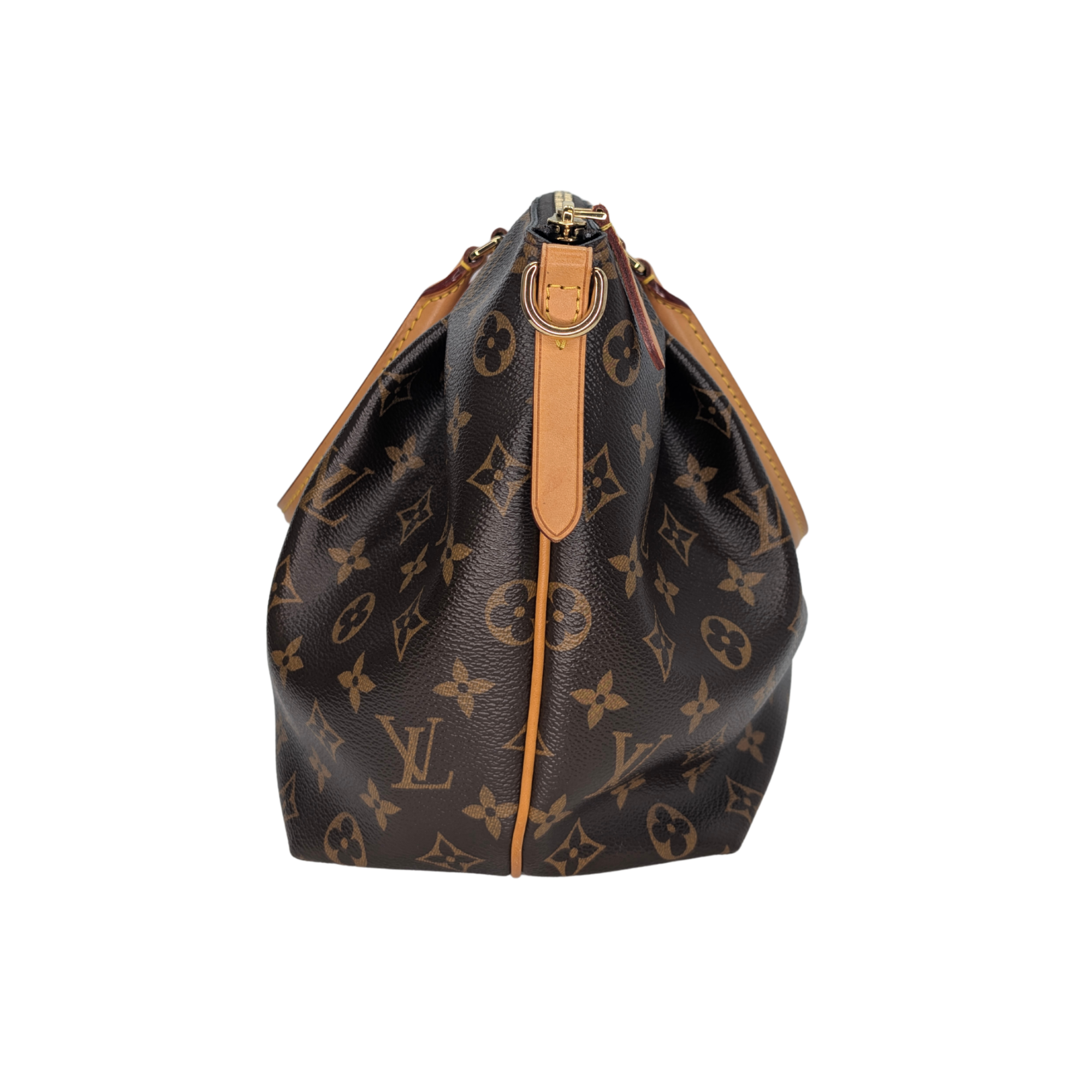 Louis Vuitton Monogram Turenne MM Handbag Brown