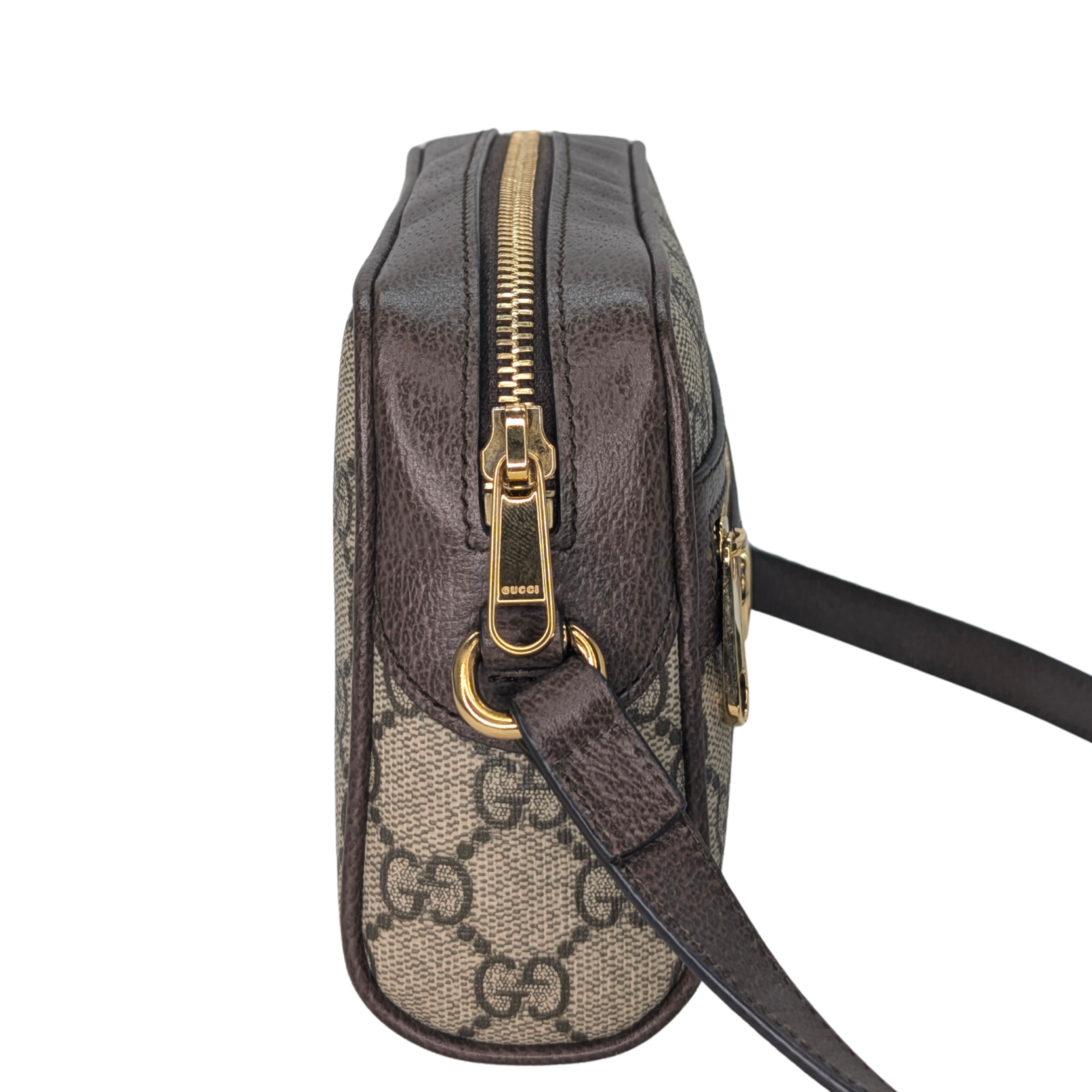 Gucci Ophidia GG Supreme 迷你单肩包