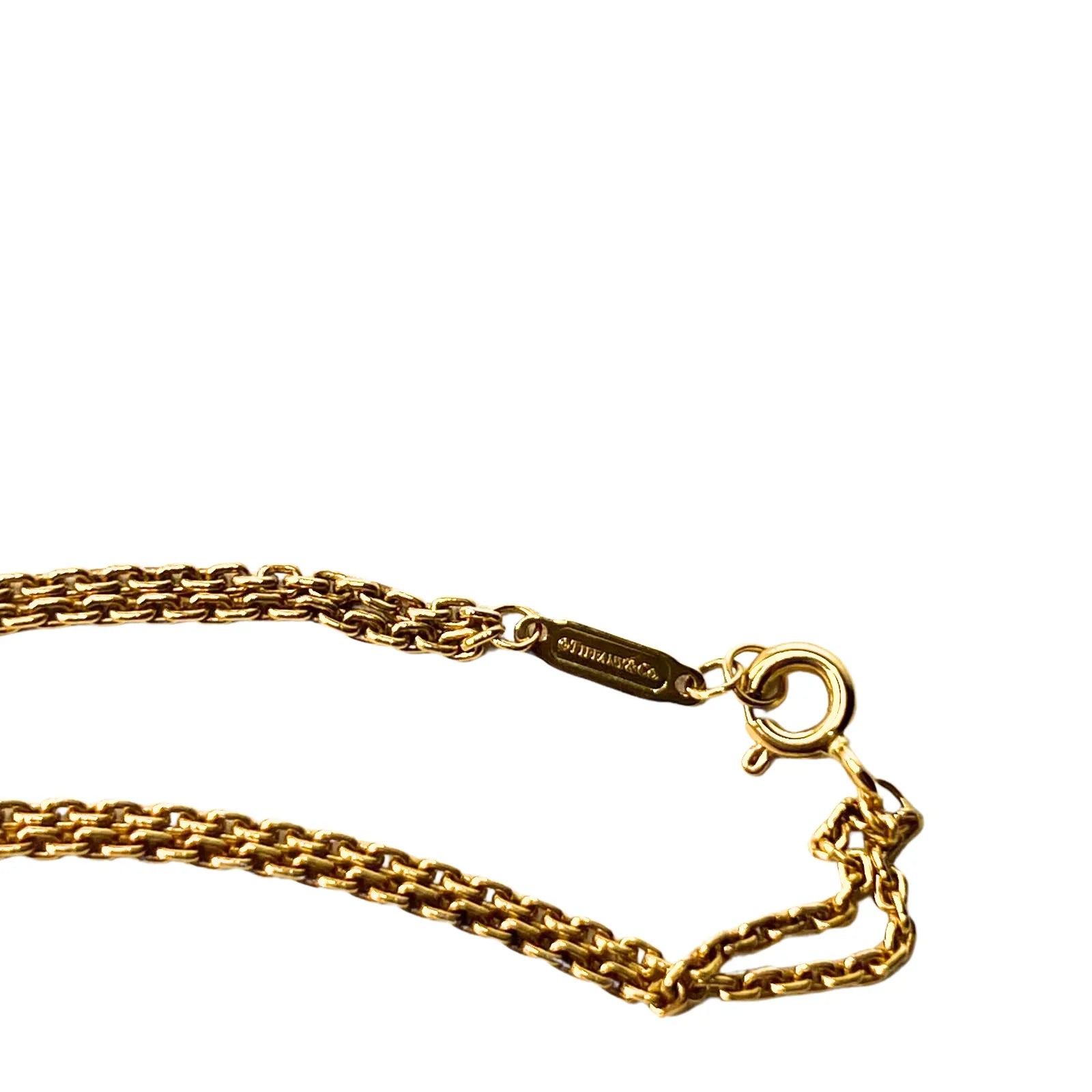 Tiffany & Co. HardWear Large Double Link Necklace – 18k Yellow Gold - Lost Designer