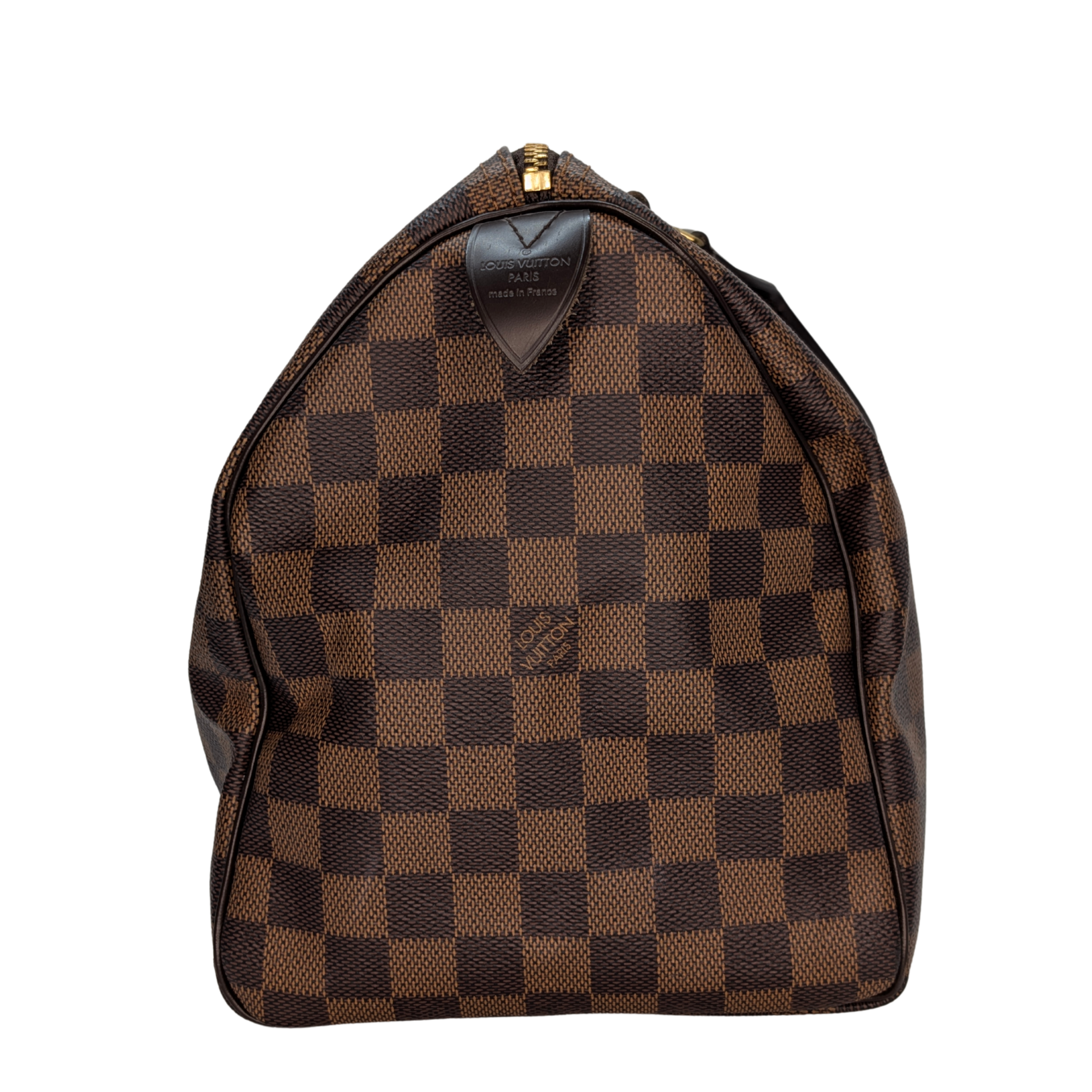 路易威登 Speedy 30 棋盘格纹 Ebene 手袋