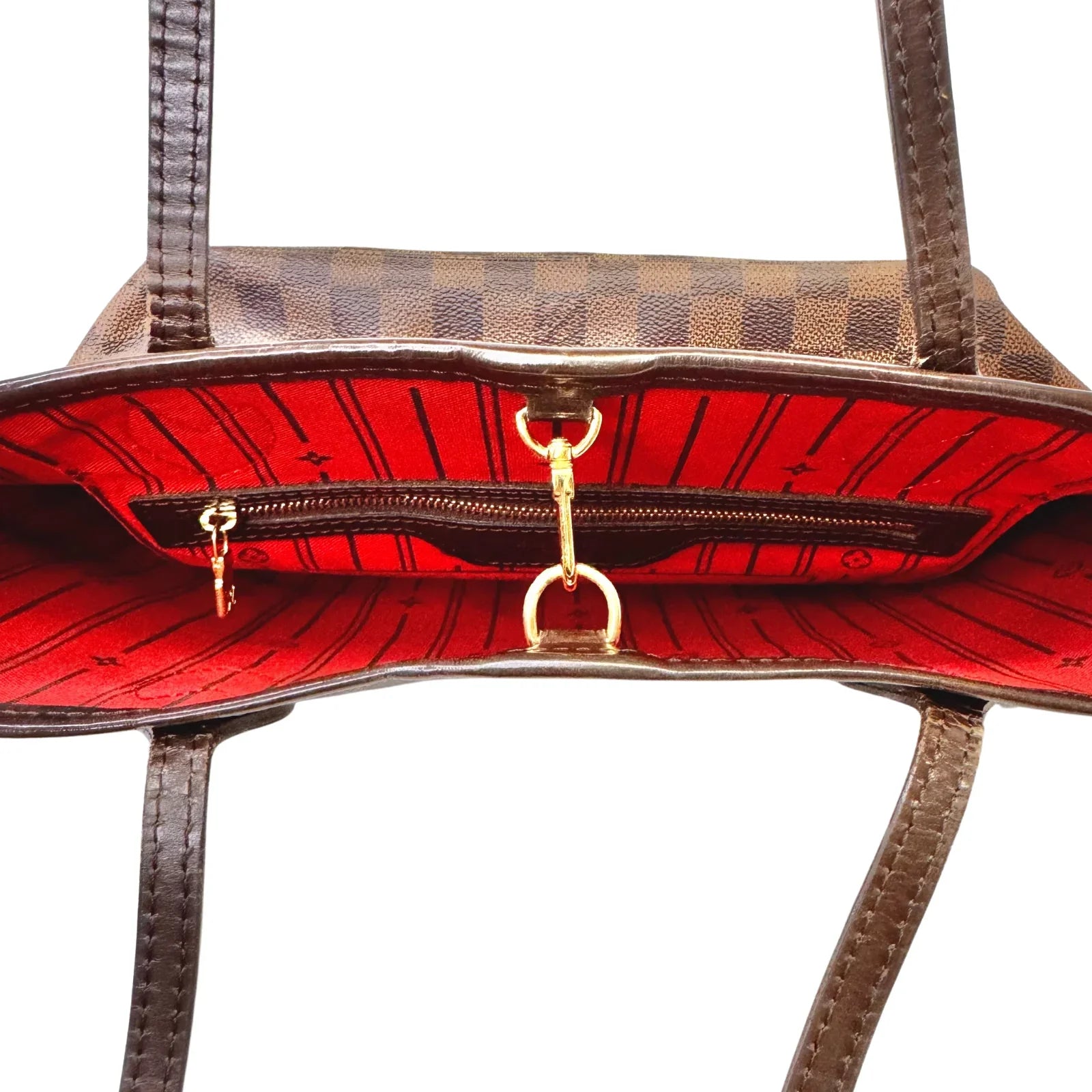 Louis Vuitton Damier Neverfull Petit Modèle Bag - Lost Designer