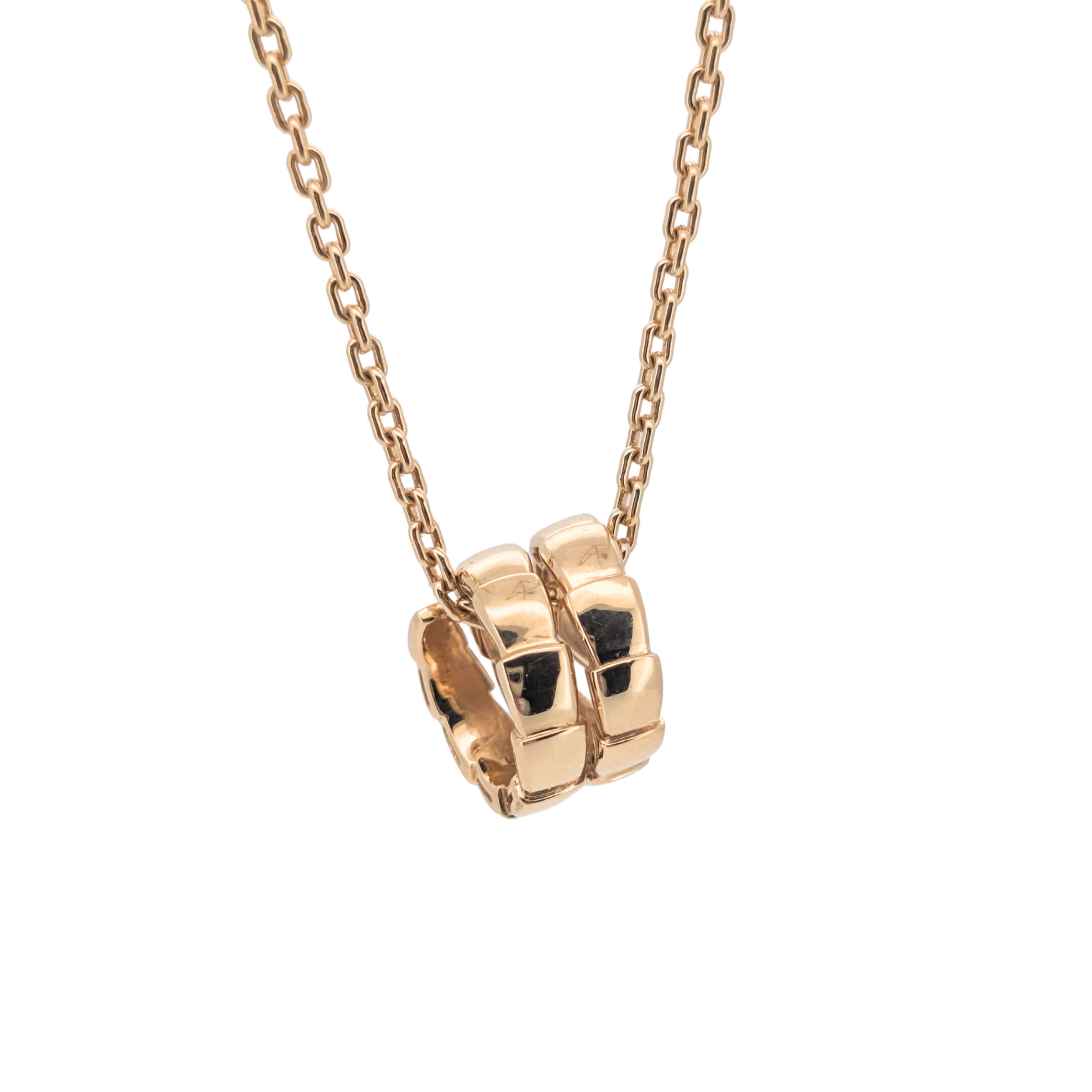 宝格丽 Serpenti Viper 项链 钻石 18K 黄金