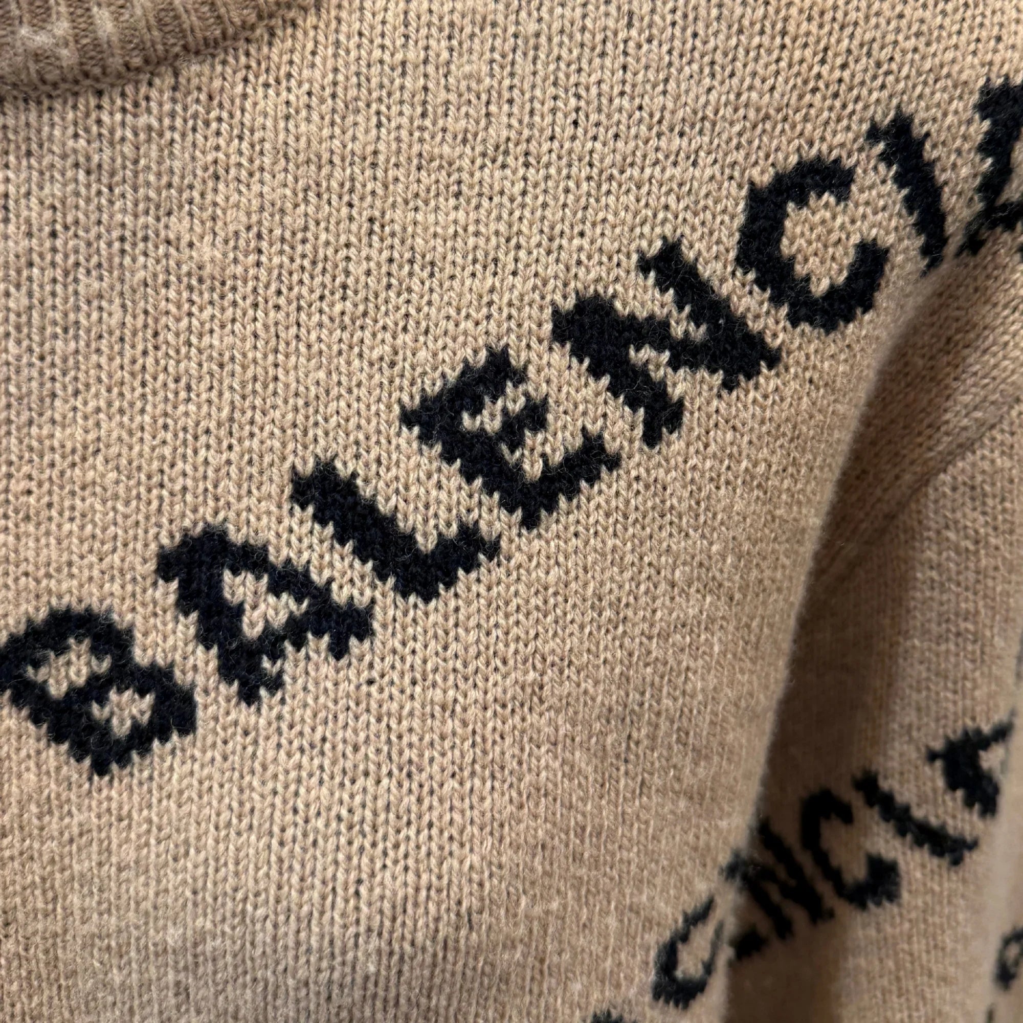 Balenciaga All Over Monogram Sweater - Lost Designer