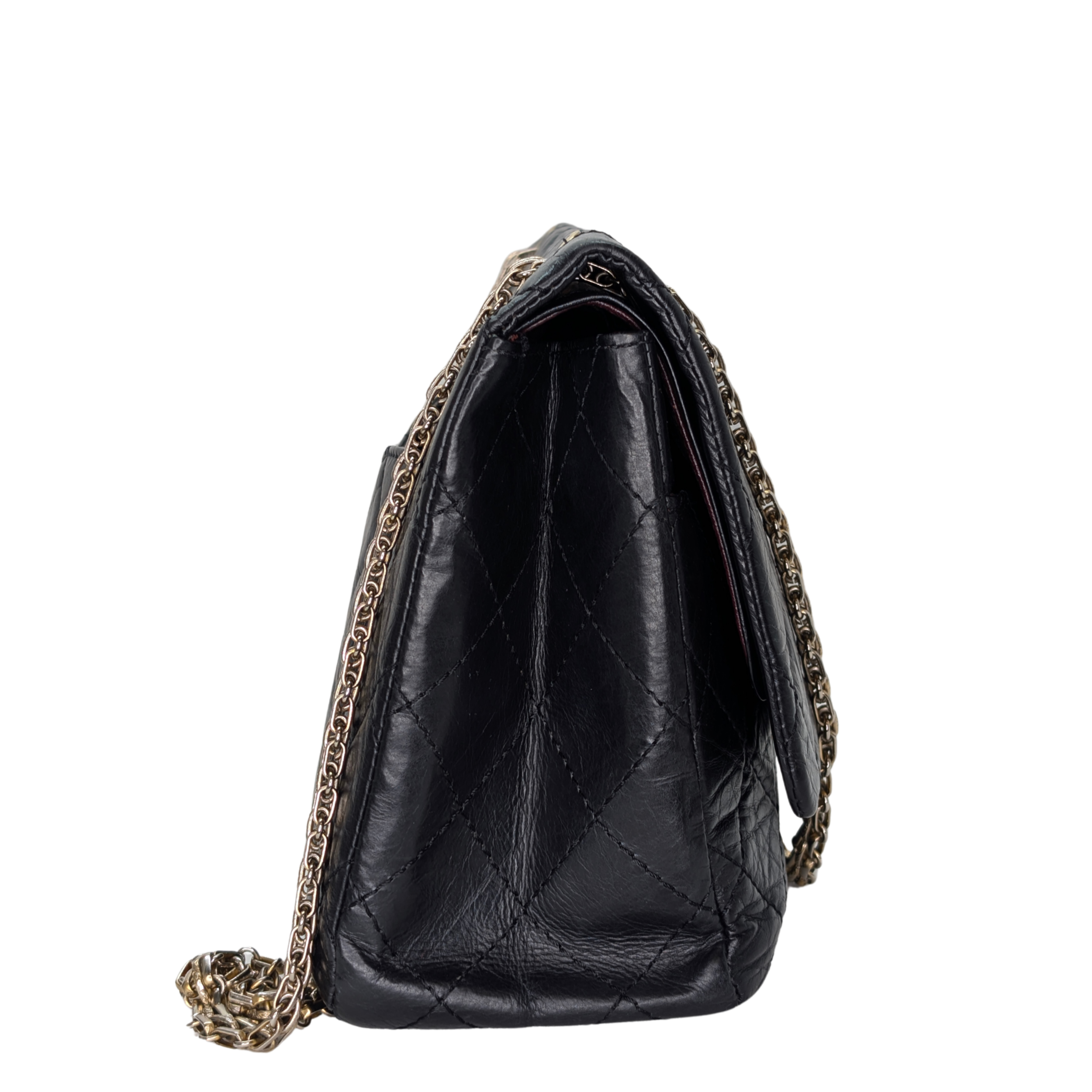 Chanel Chanel 2.55 Reissue 227 Flap Bag 22 Series Black