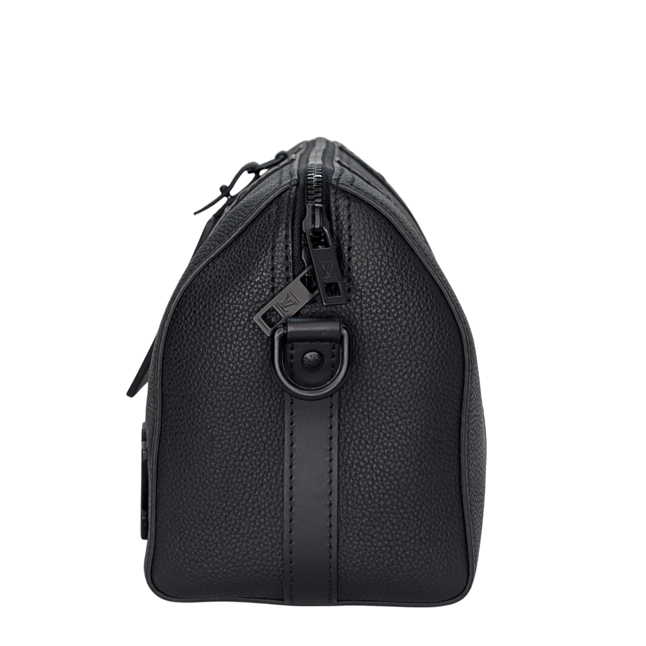 路易威登 Aerogram City Keepall 粒面皮革 黑色
