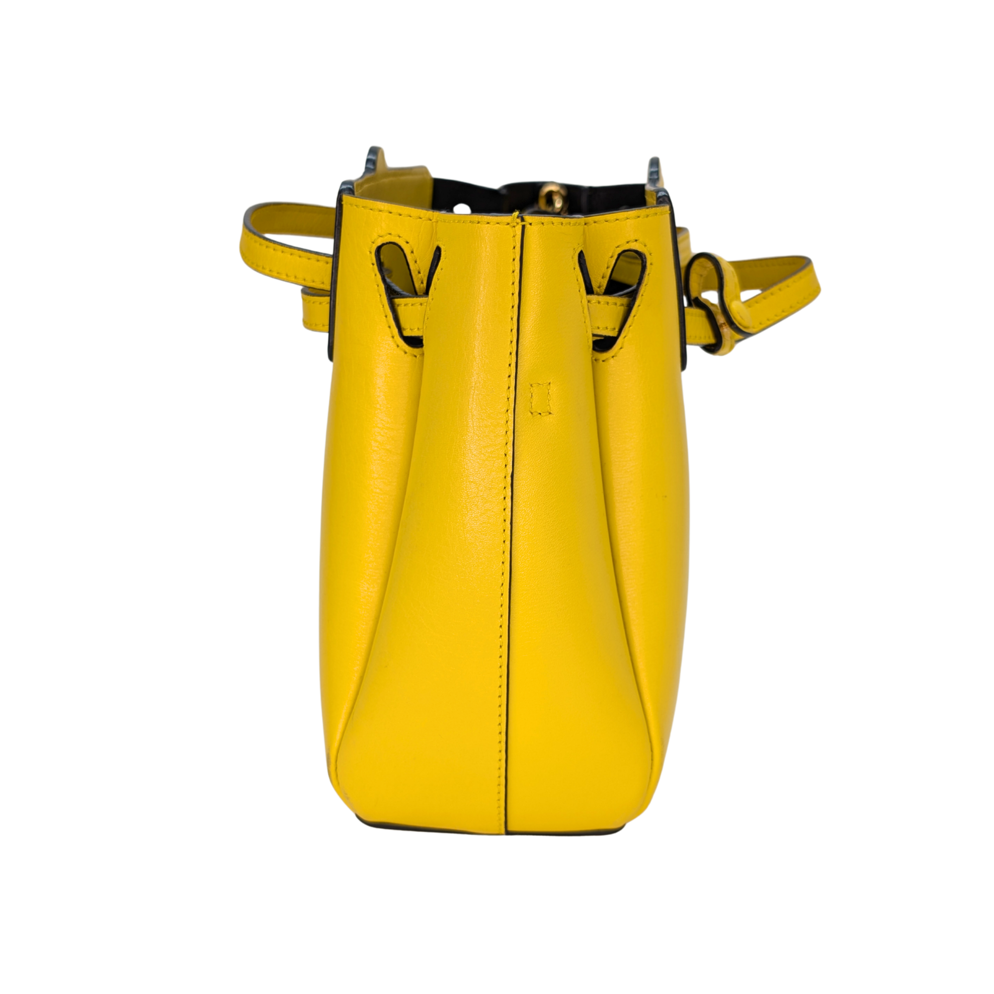 Loewe Mini Lazo 黄色手袋