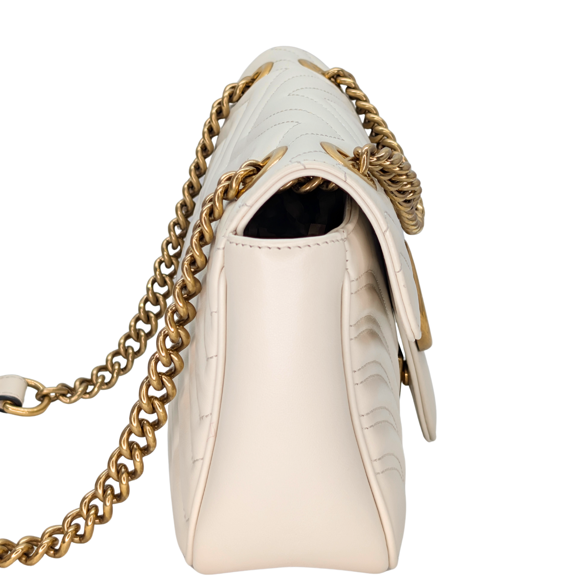 Gucci Marmont翻盖中号包