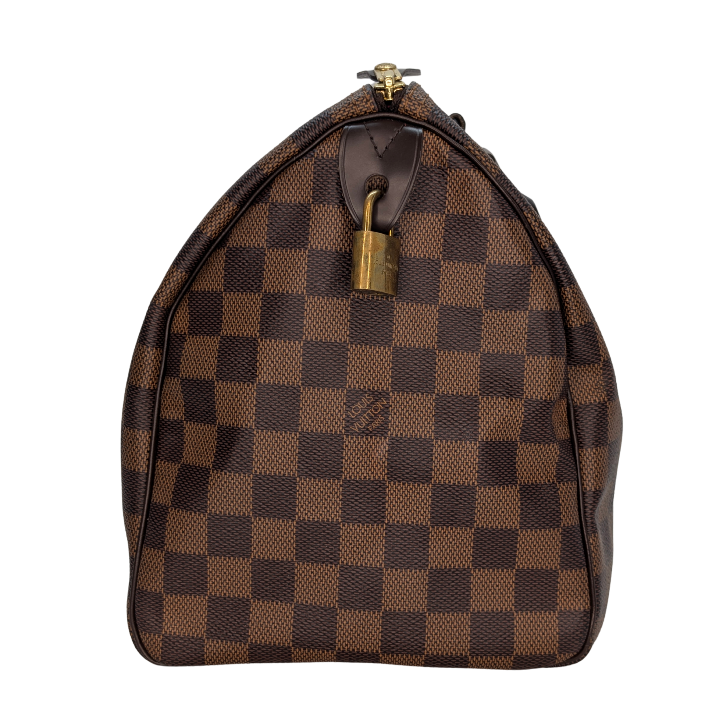 路易威登 Speedy 30 棋盘格纹 Ebene 手袋