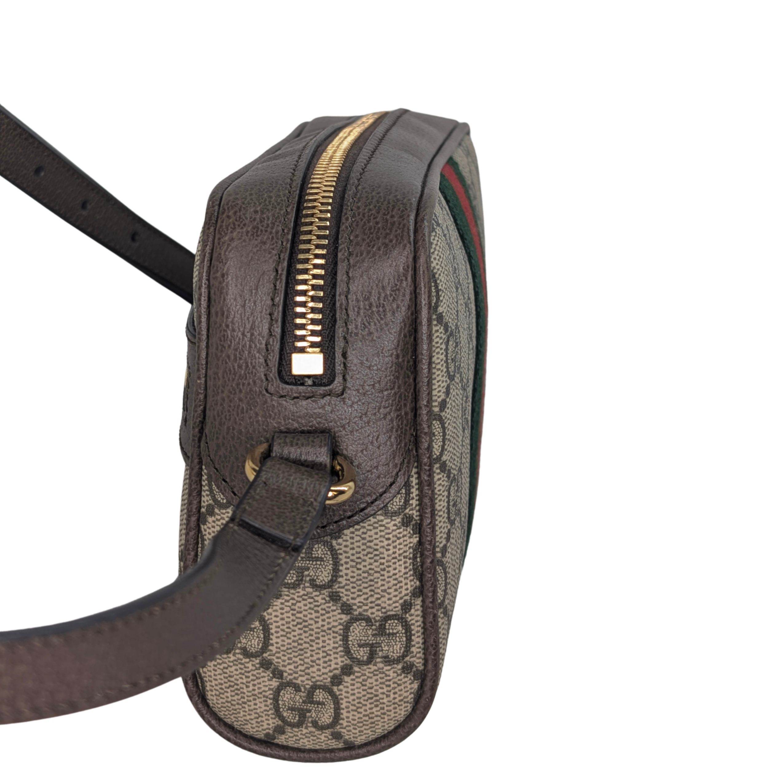 Gucci Ophidia GG Supreme 迷你单肩包