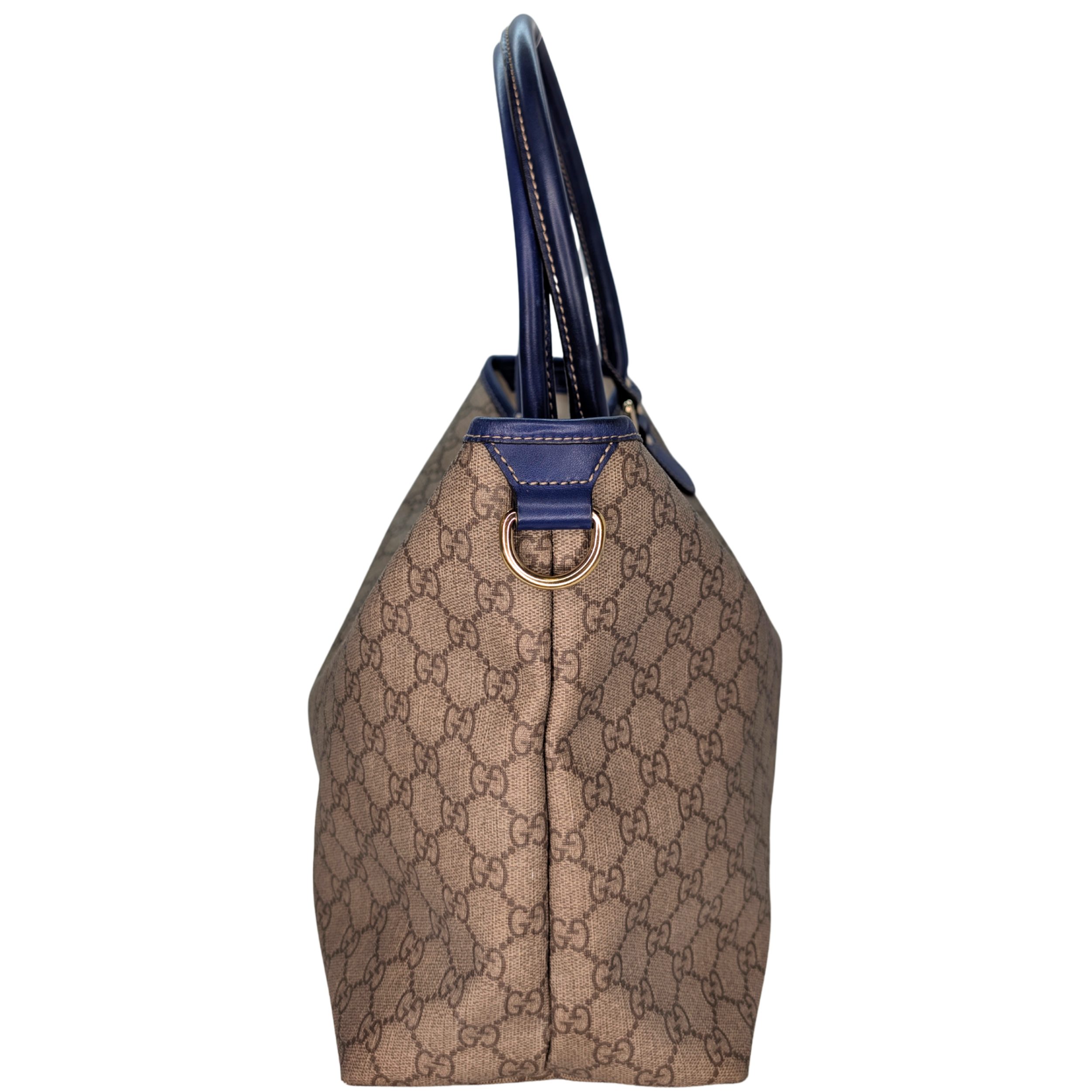 Gucci限量版GG Supreme帆布托特包