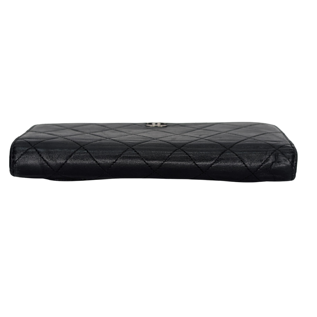 Chanel Lambskin Leather Wallet Black