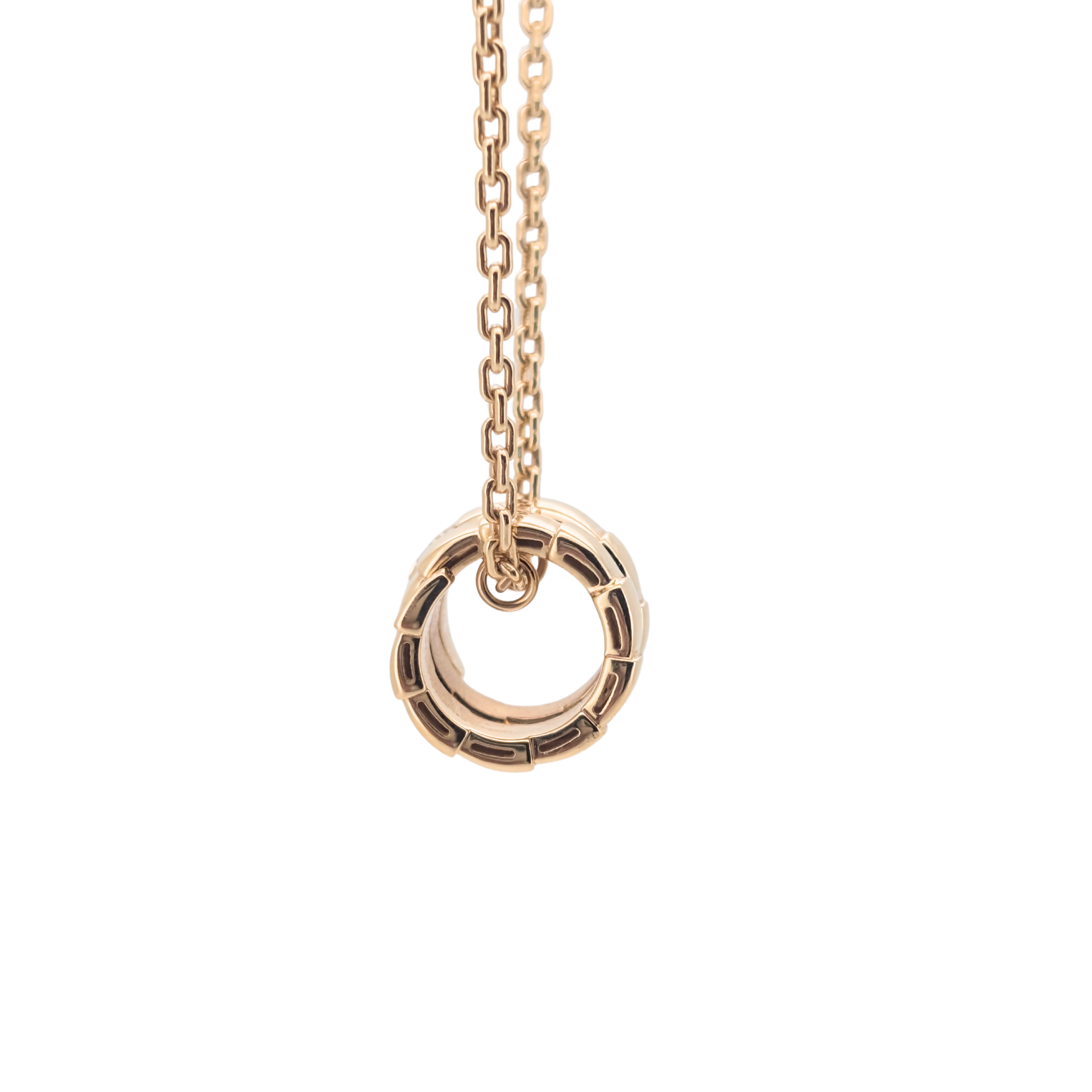 宝格丽 Serpenti Viper 项链 钻石 18K 黄金