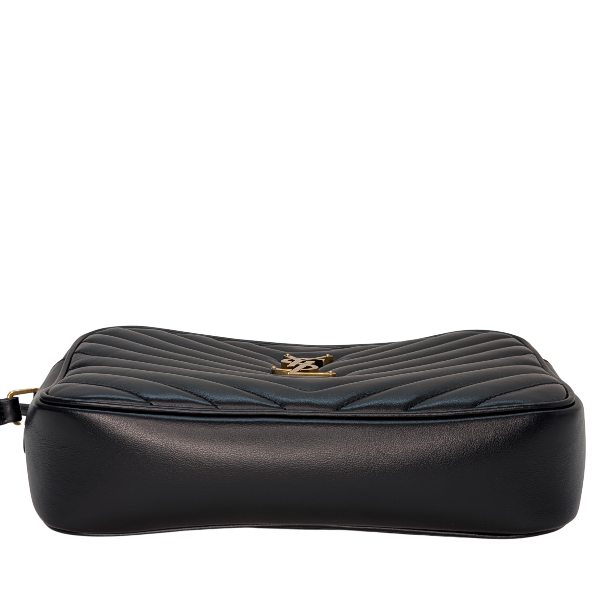 Saint Laurent Lou 相机包 黑色皮革