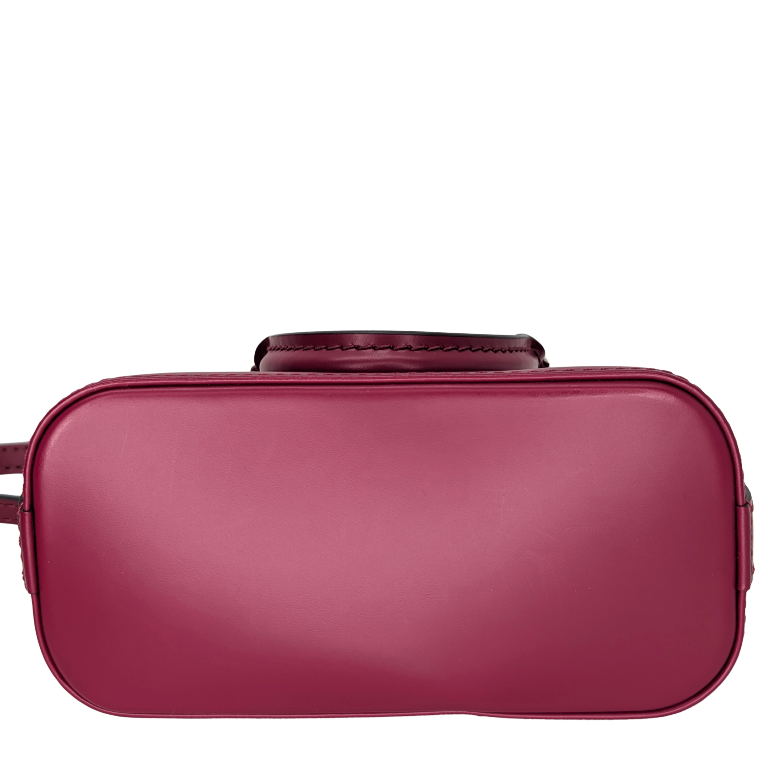 Louis Vuitton Alma Nano Epi Raspberry Red Bag