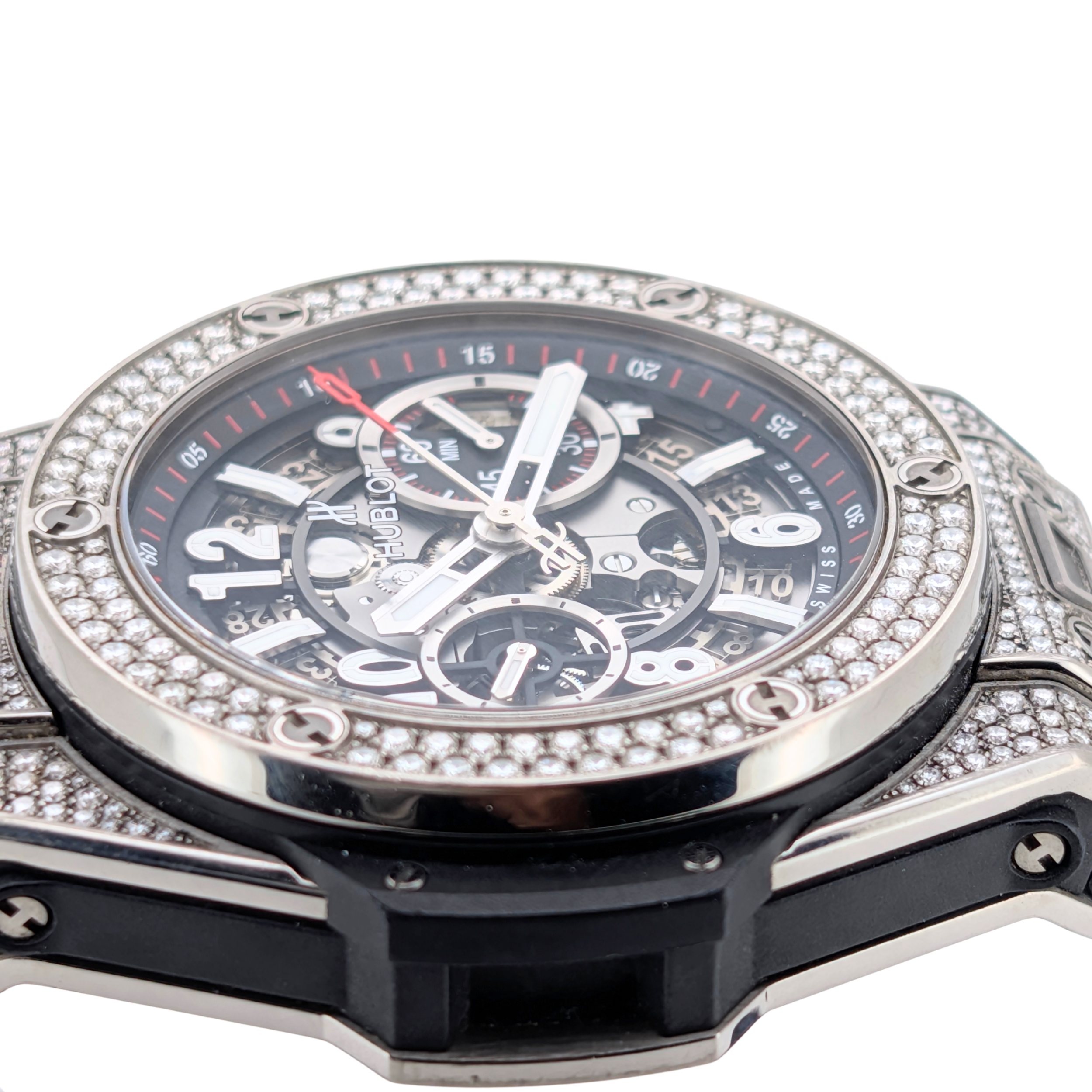 Hublot 宇舶 Big Bang Unico 钛金属原钻腕表 411.NX.1170.RX.1704