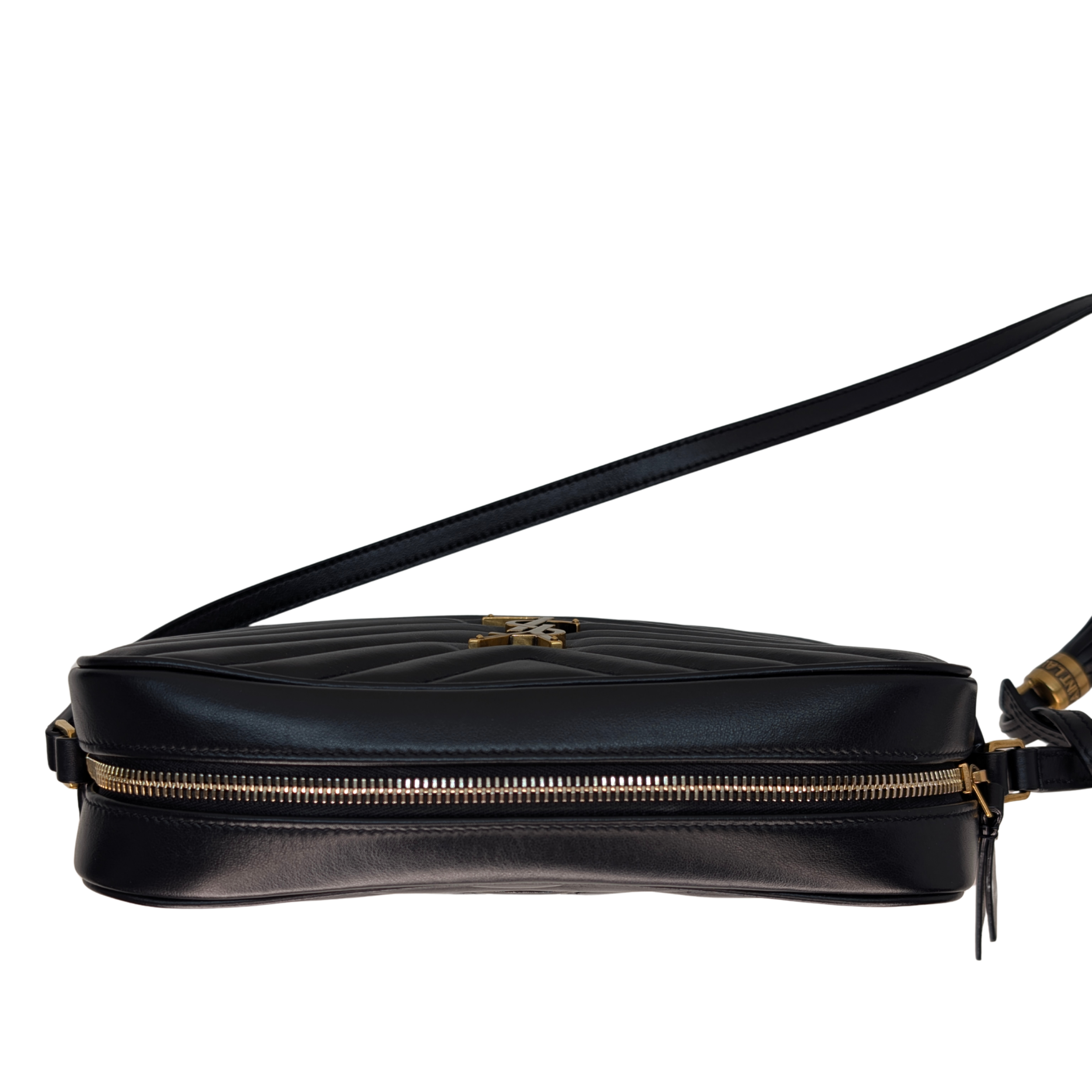 Saint Laurent Lou 相机包 黑色皮革